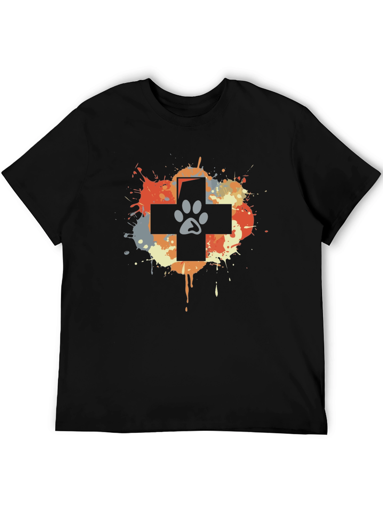 Veterinarian Paw Print T-Shirt