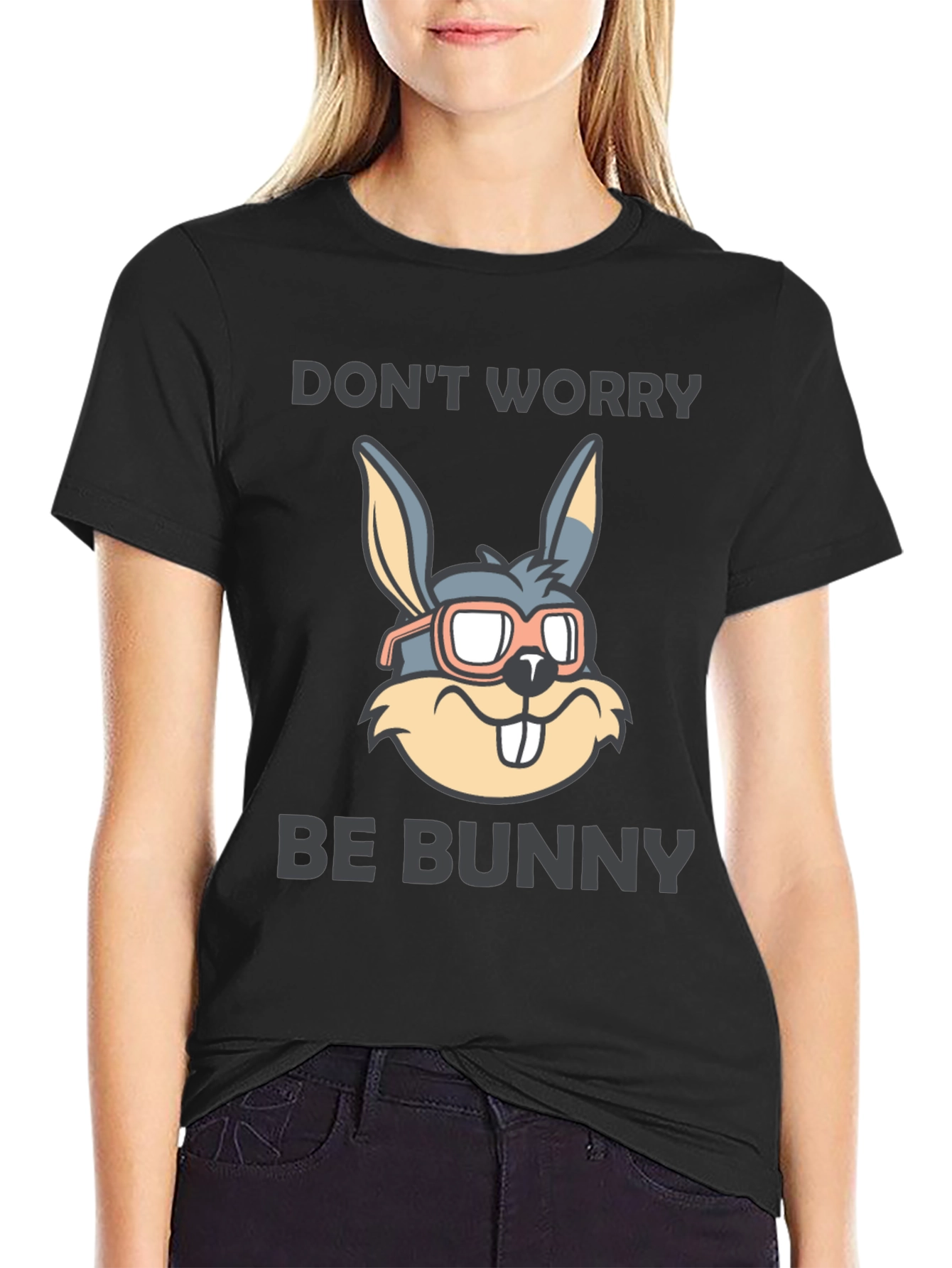 Dont Worry Be Bunny T-Shirt