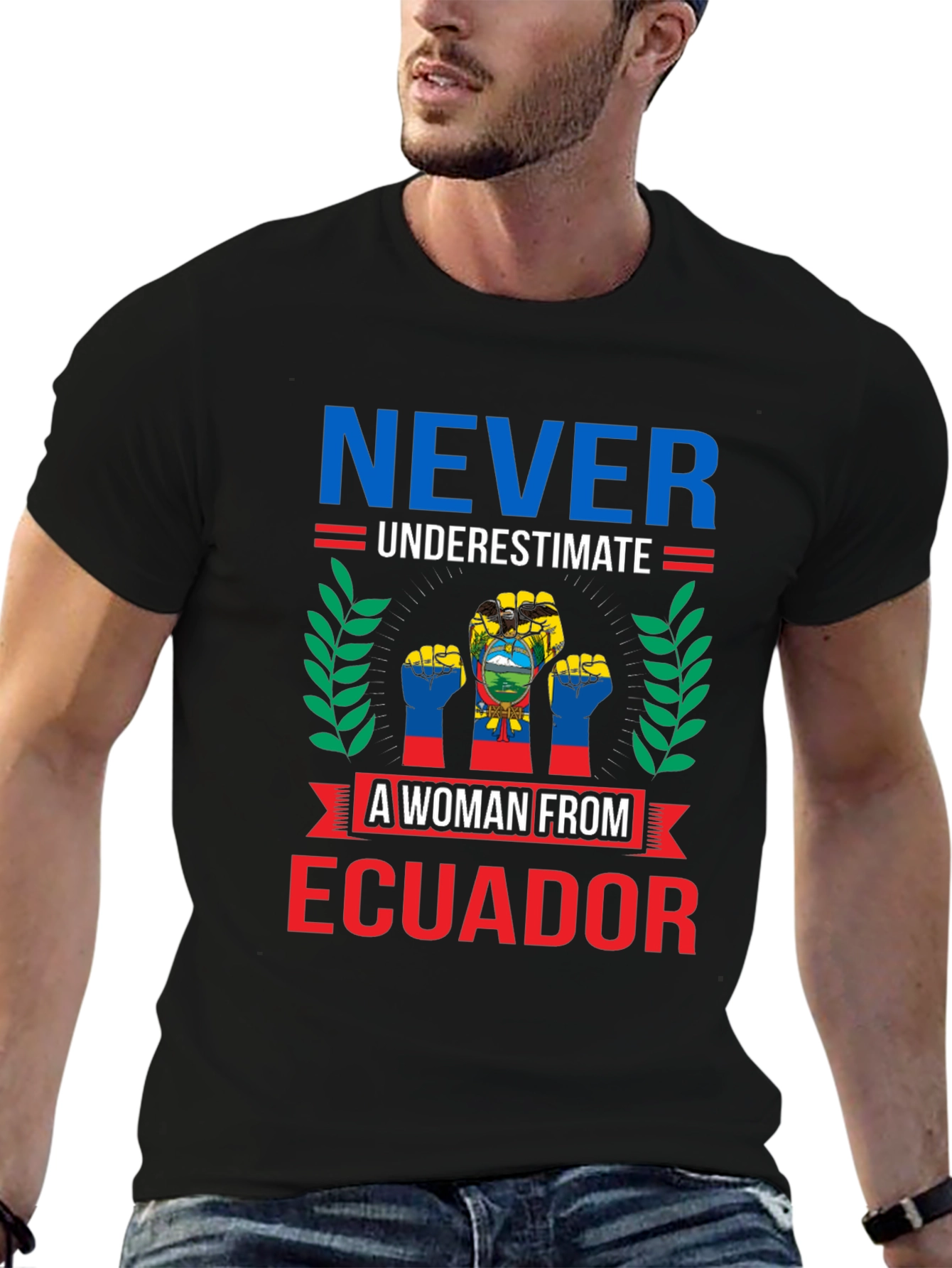 Ecuadorian Woman T-Shirt - Never Underestimate