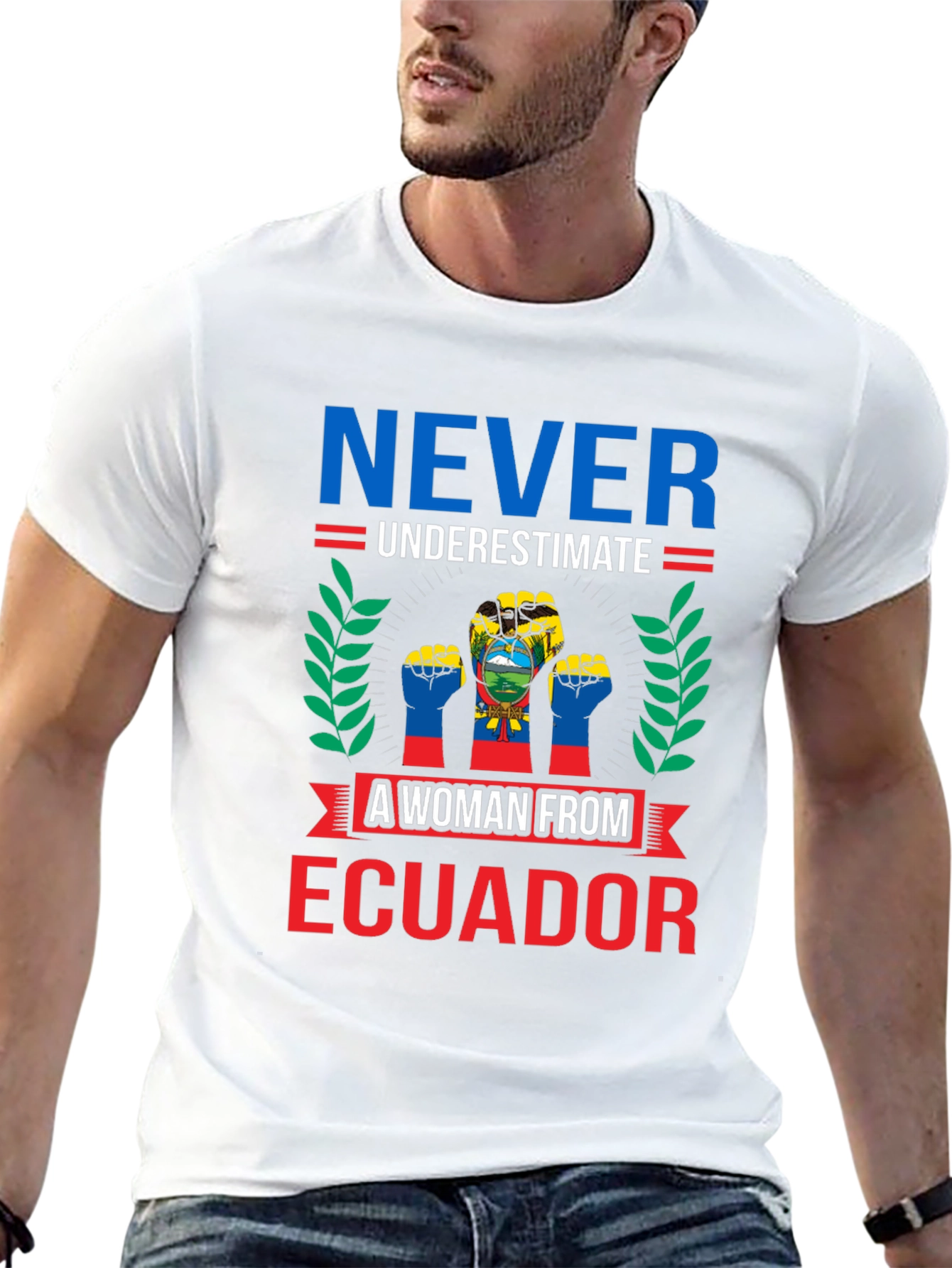 Ecuadorian Woman T-Shirt - Never Underestimate
