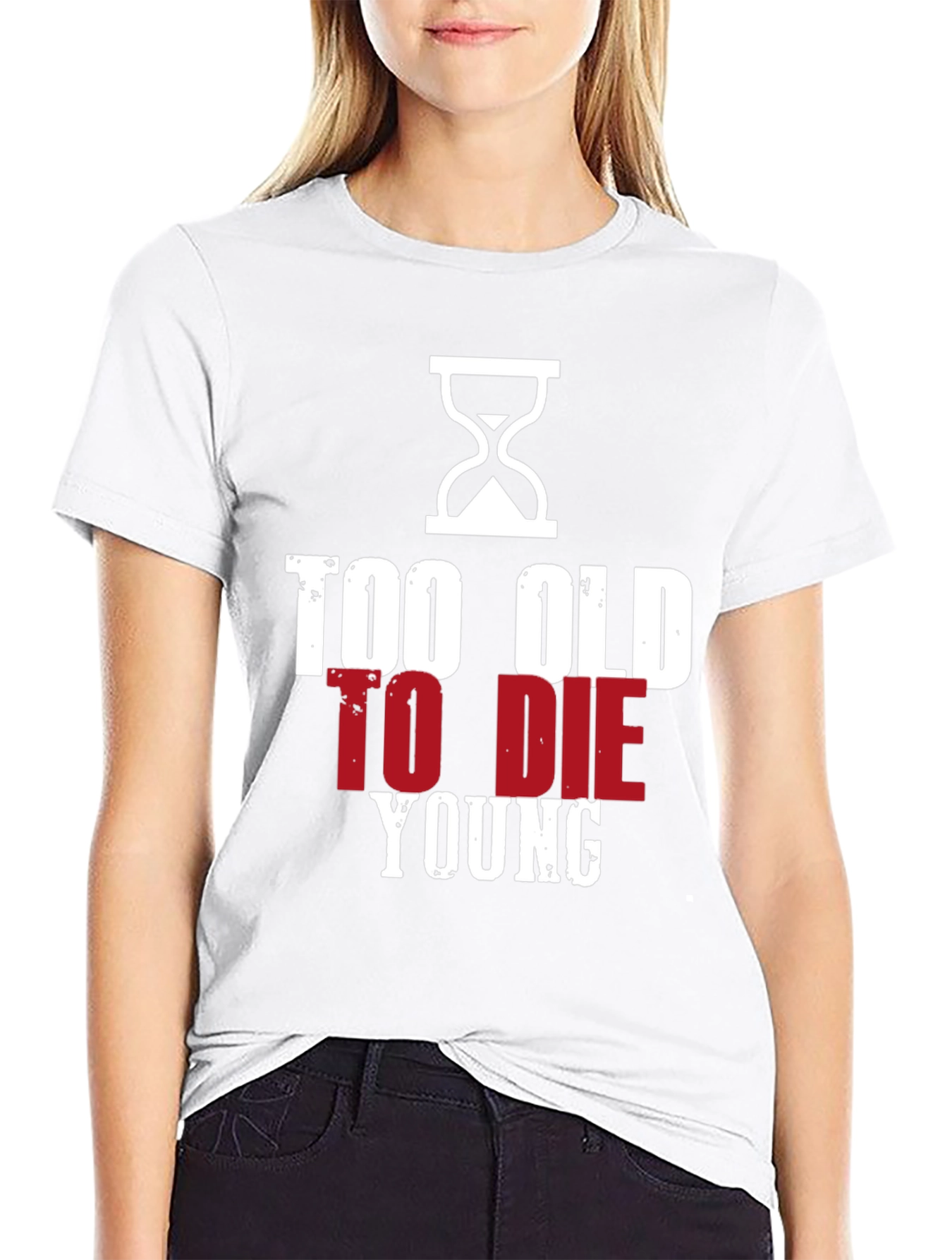 Too Old to Die Young Graphic Tee
