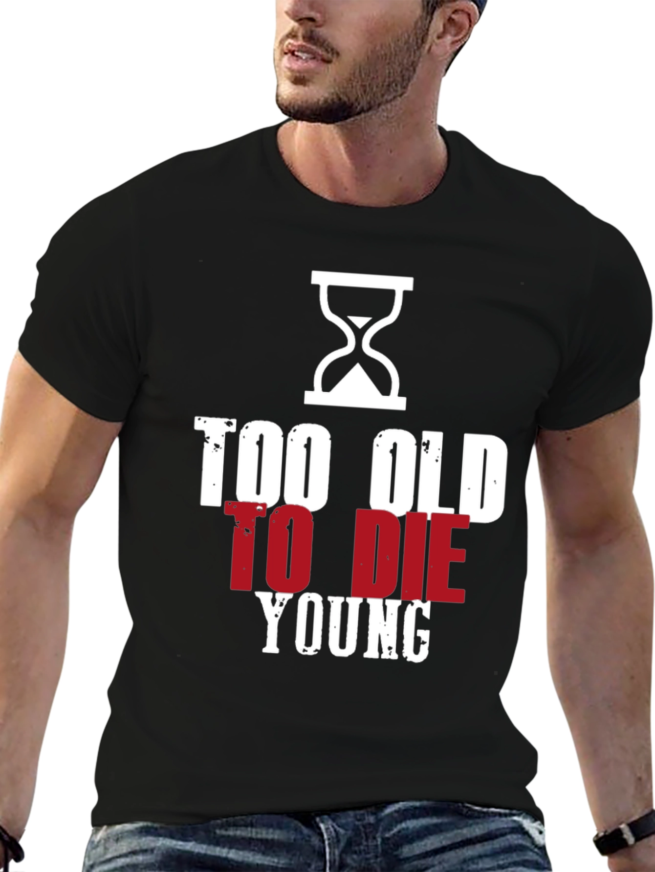 Too Old to Die Young Graphic Tee