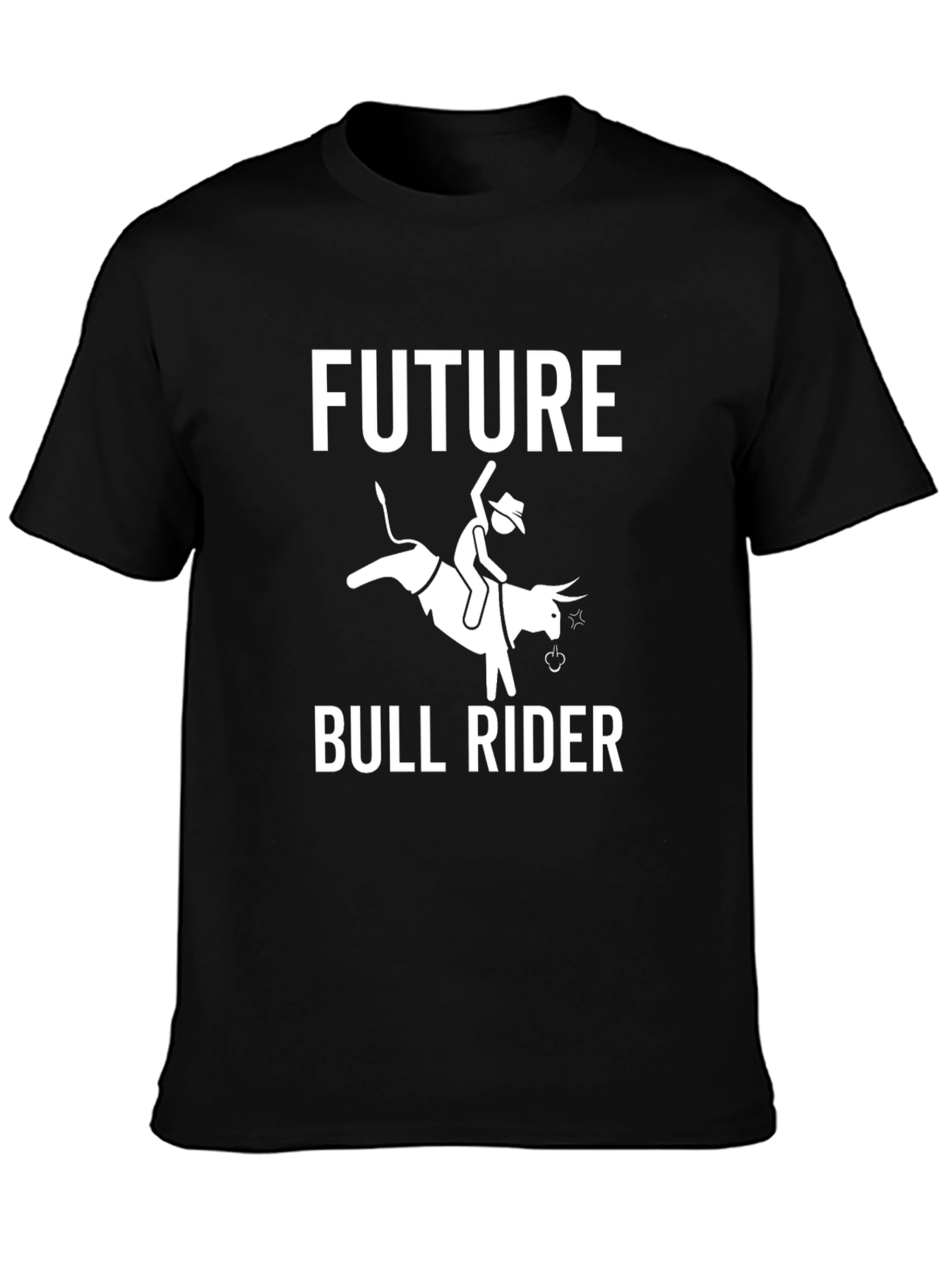 Future Bull Rider Graphic Tee | Rodeo Fan T-Shirt