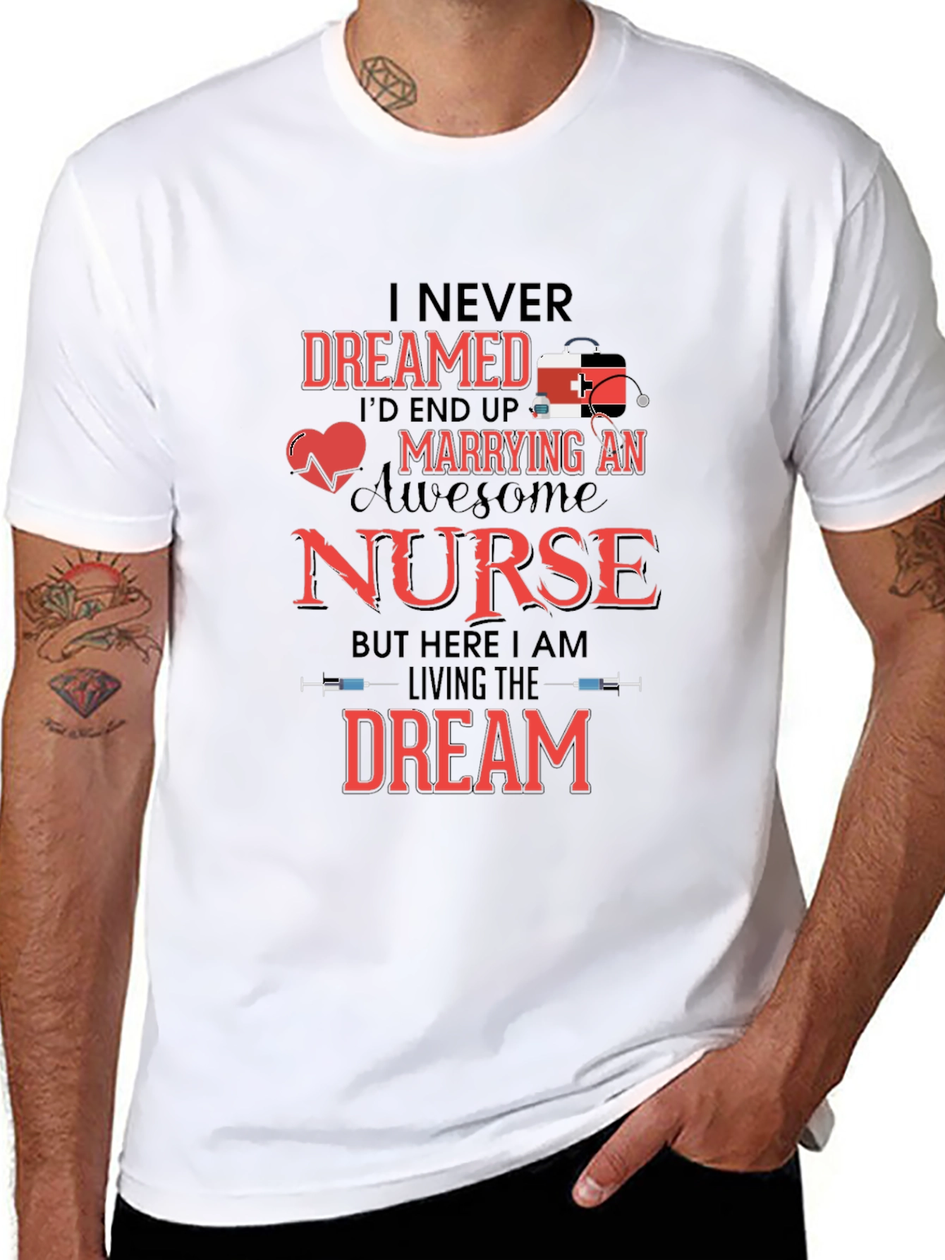 Awesome Nurse T-Shirt - Dreamed