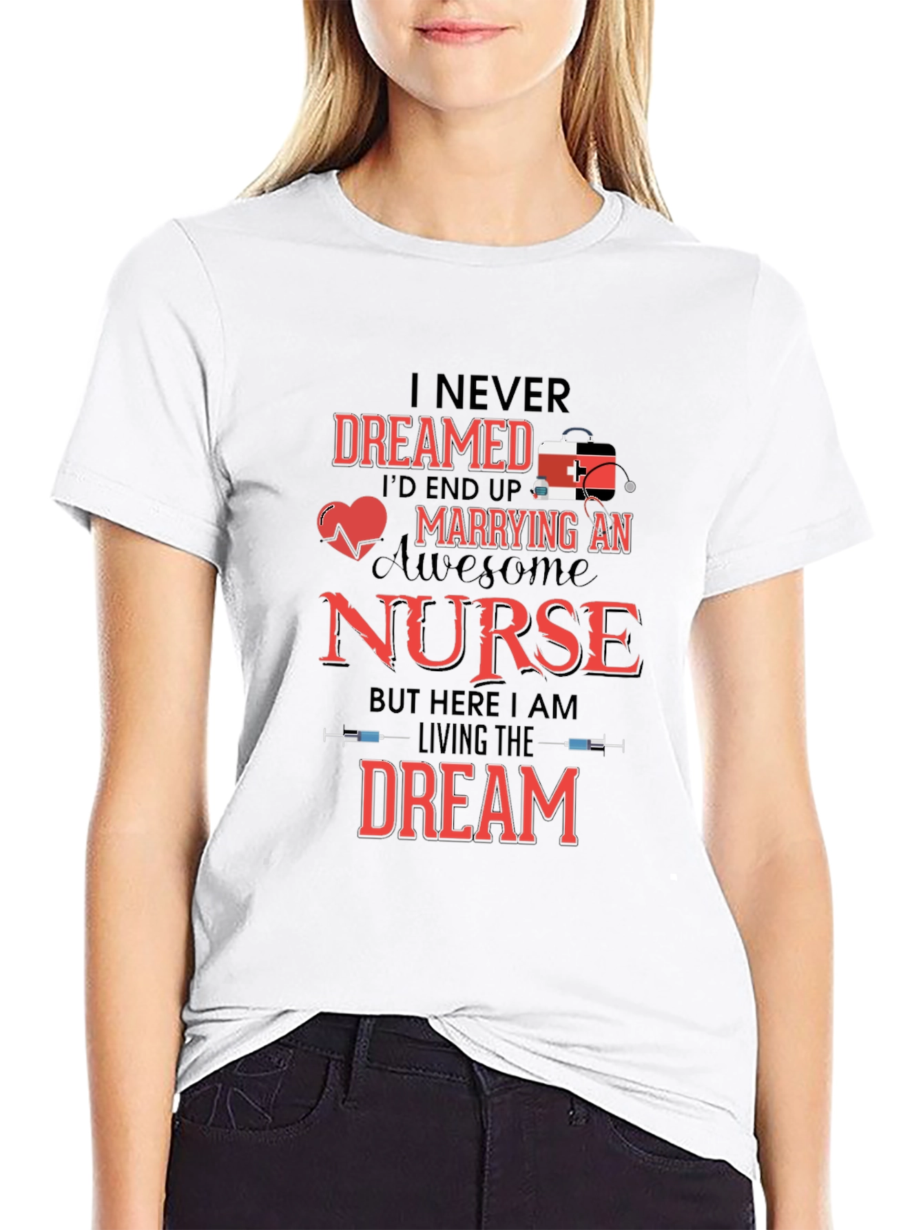 Awesome Nurse T-Shirt - Dreamed