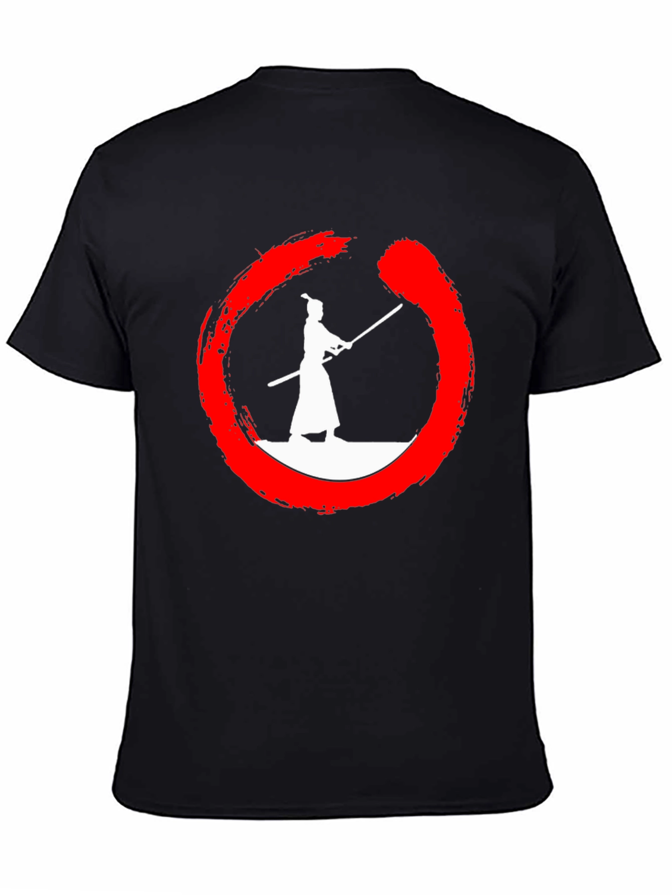 Samurai Zen Circle Graphic Tee