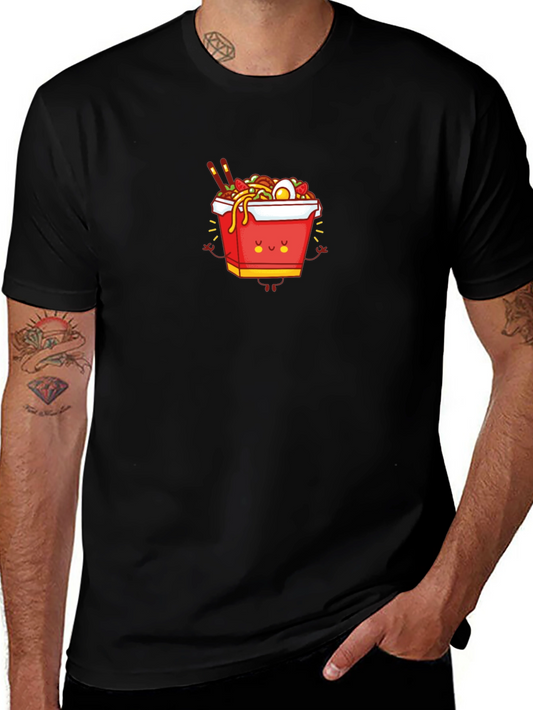Ramen Takeout Box Graphic Tee - Black
