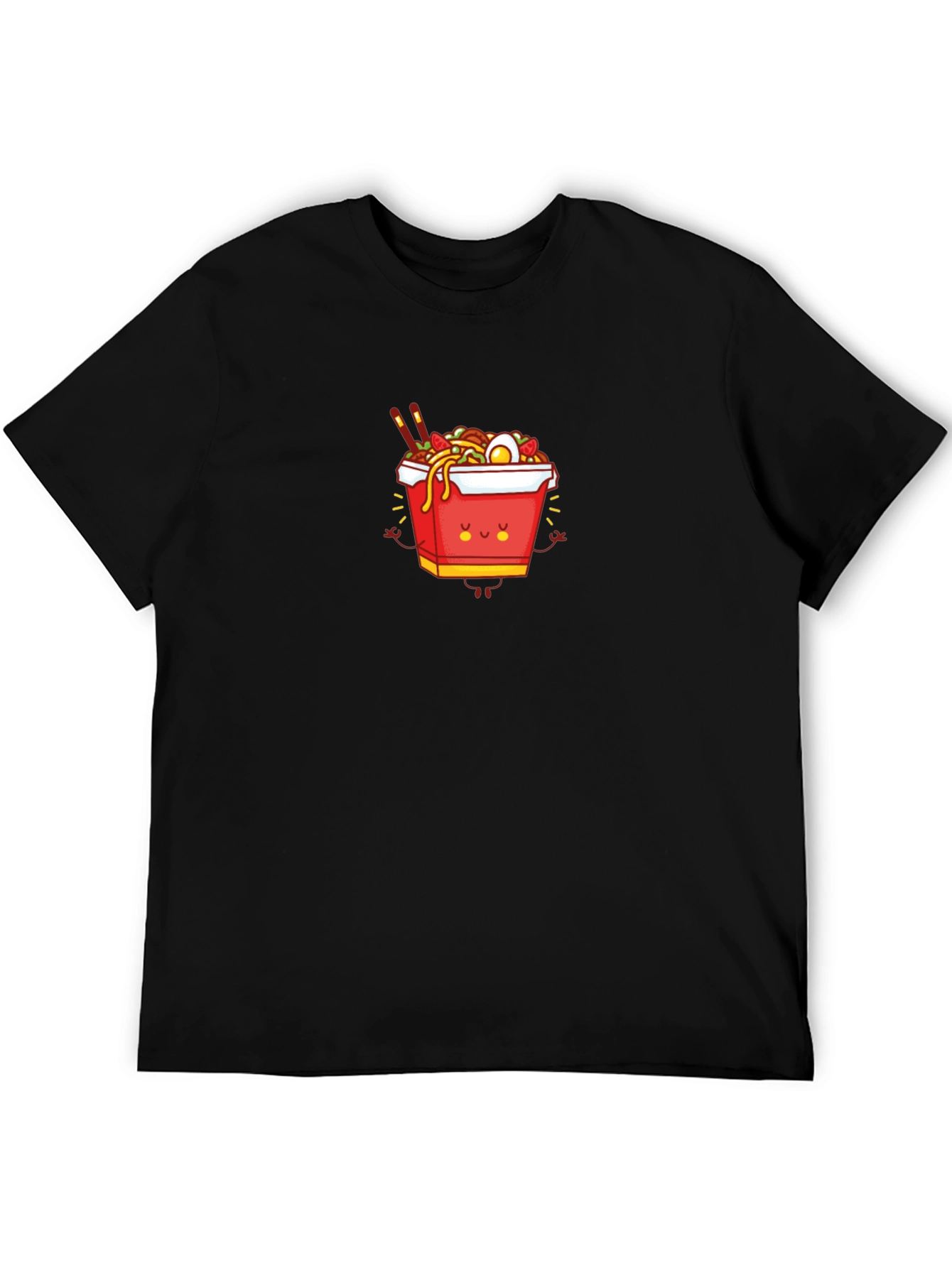 Ramen Takeout Box Graphic Tee - Black