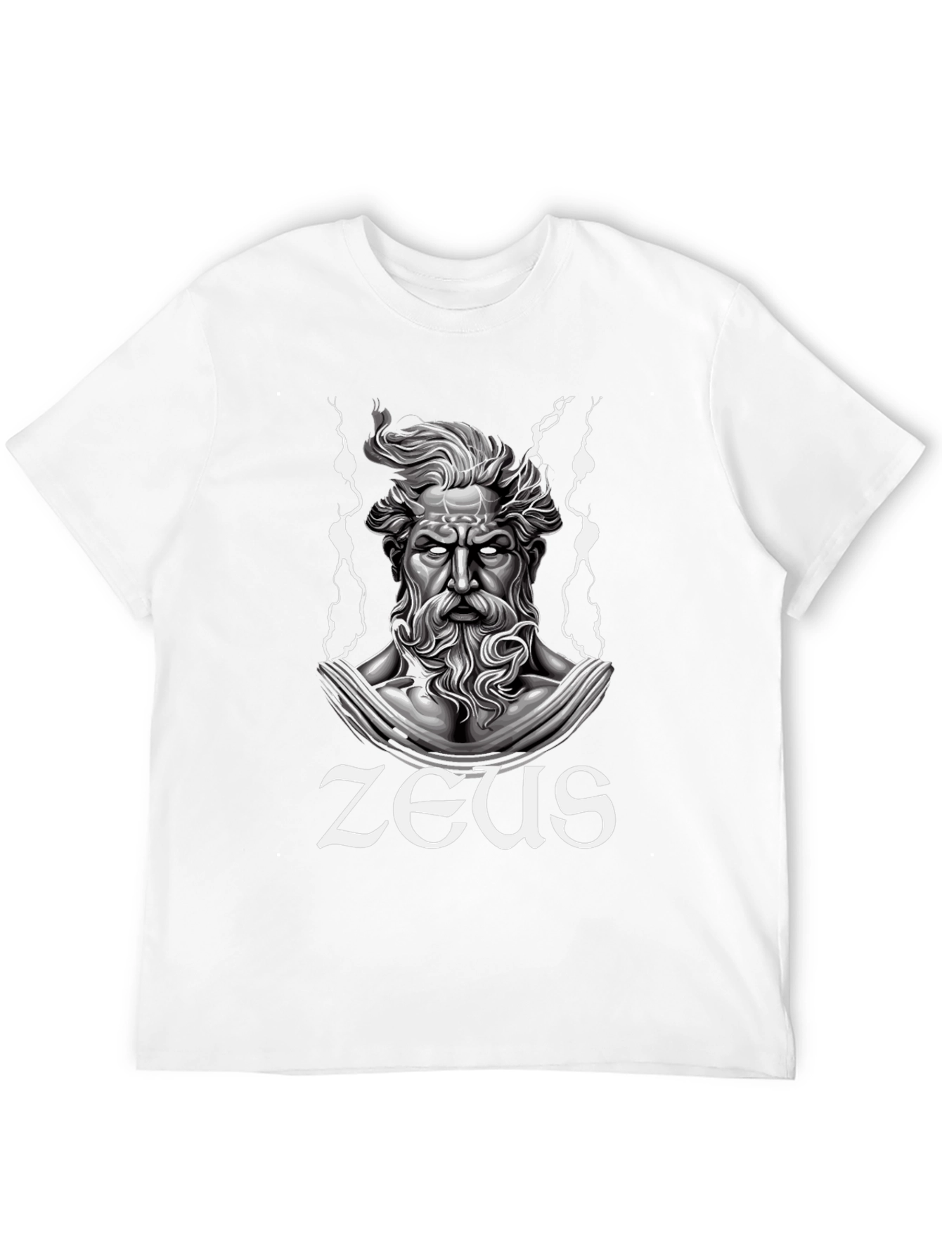 Zeus Graphic Tee - Black