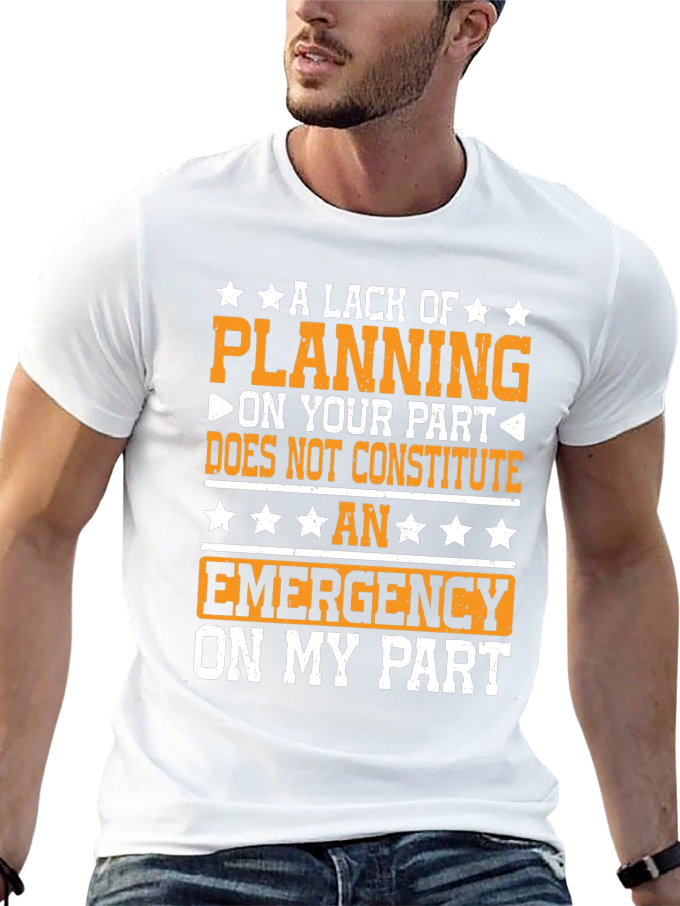 Funny Lack of Planning Graphic Tee