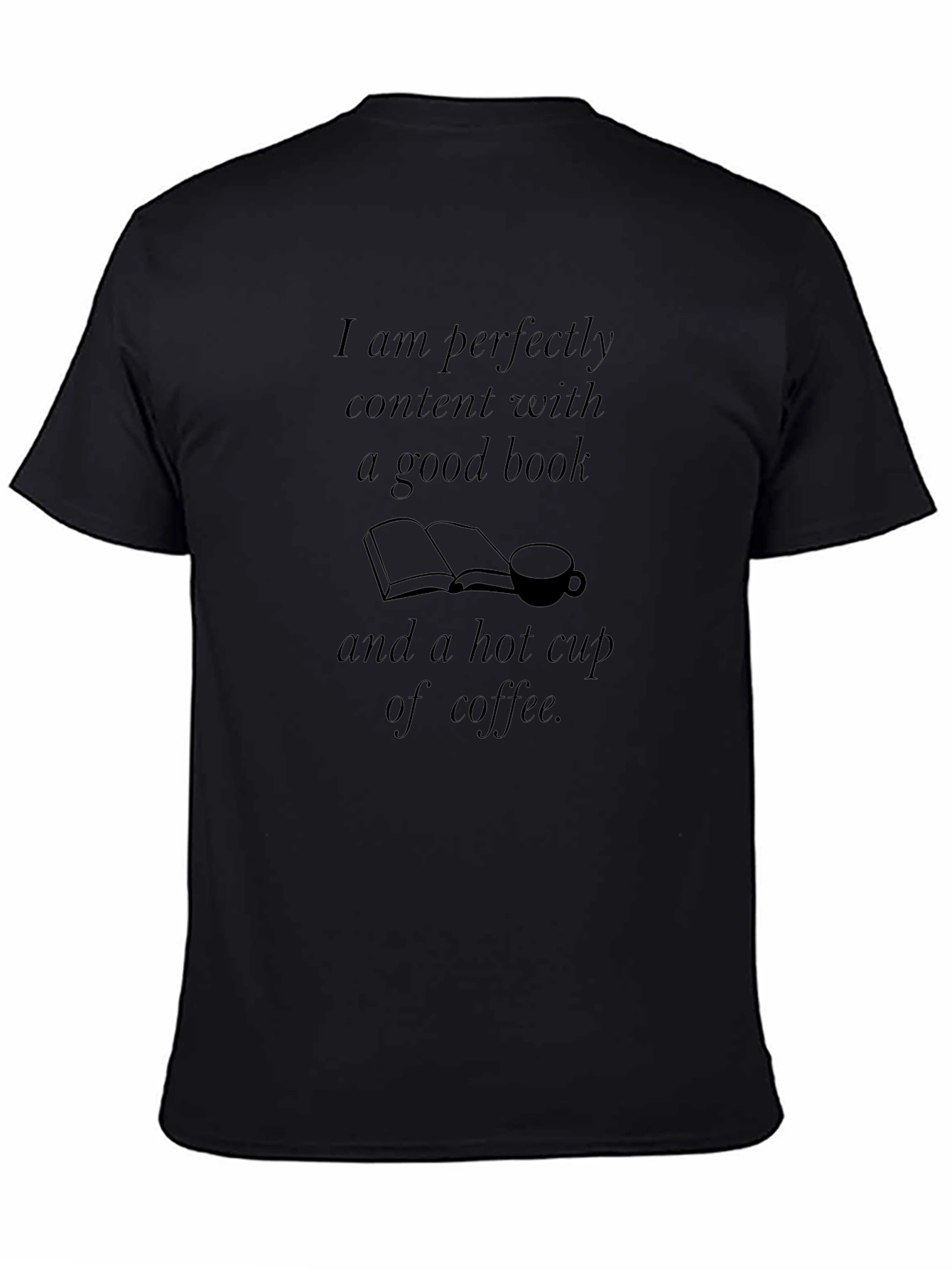Book and Coffee Lover T-Shirt