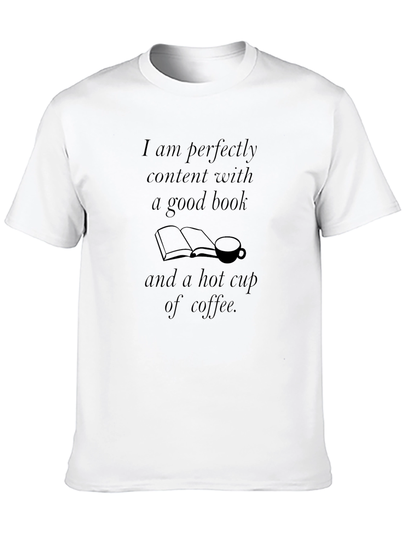 Book and Coffee Lover T-Shirt