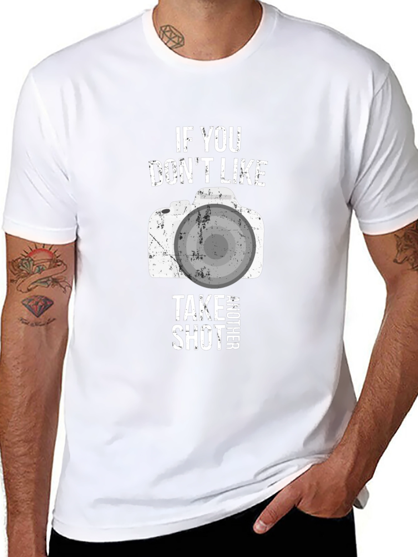 Photographer Humor Graphic Tee - Take Another Shot