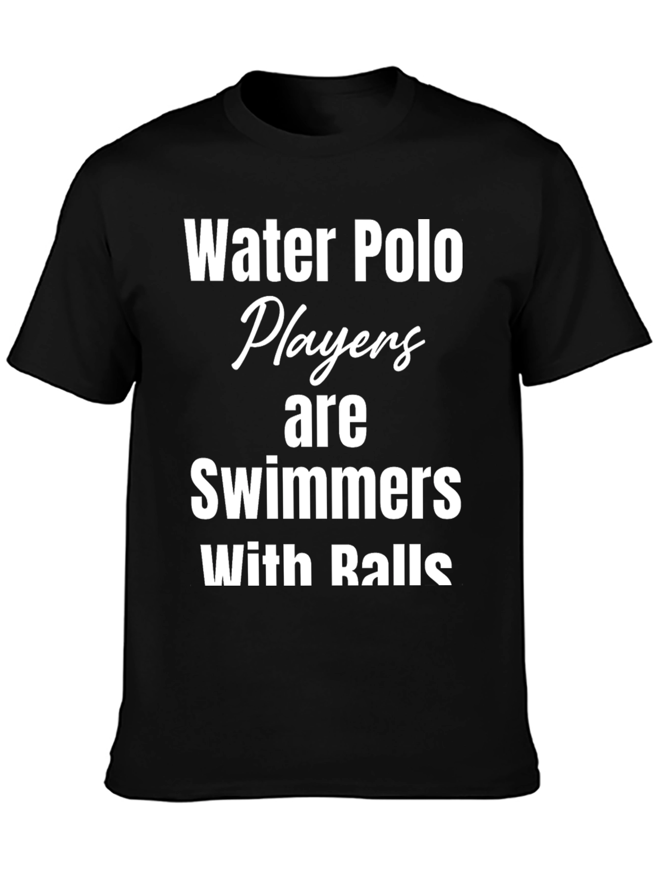 Water Polo Players Graphic T-Shirt
