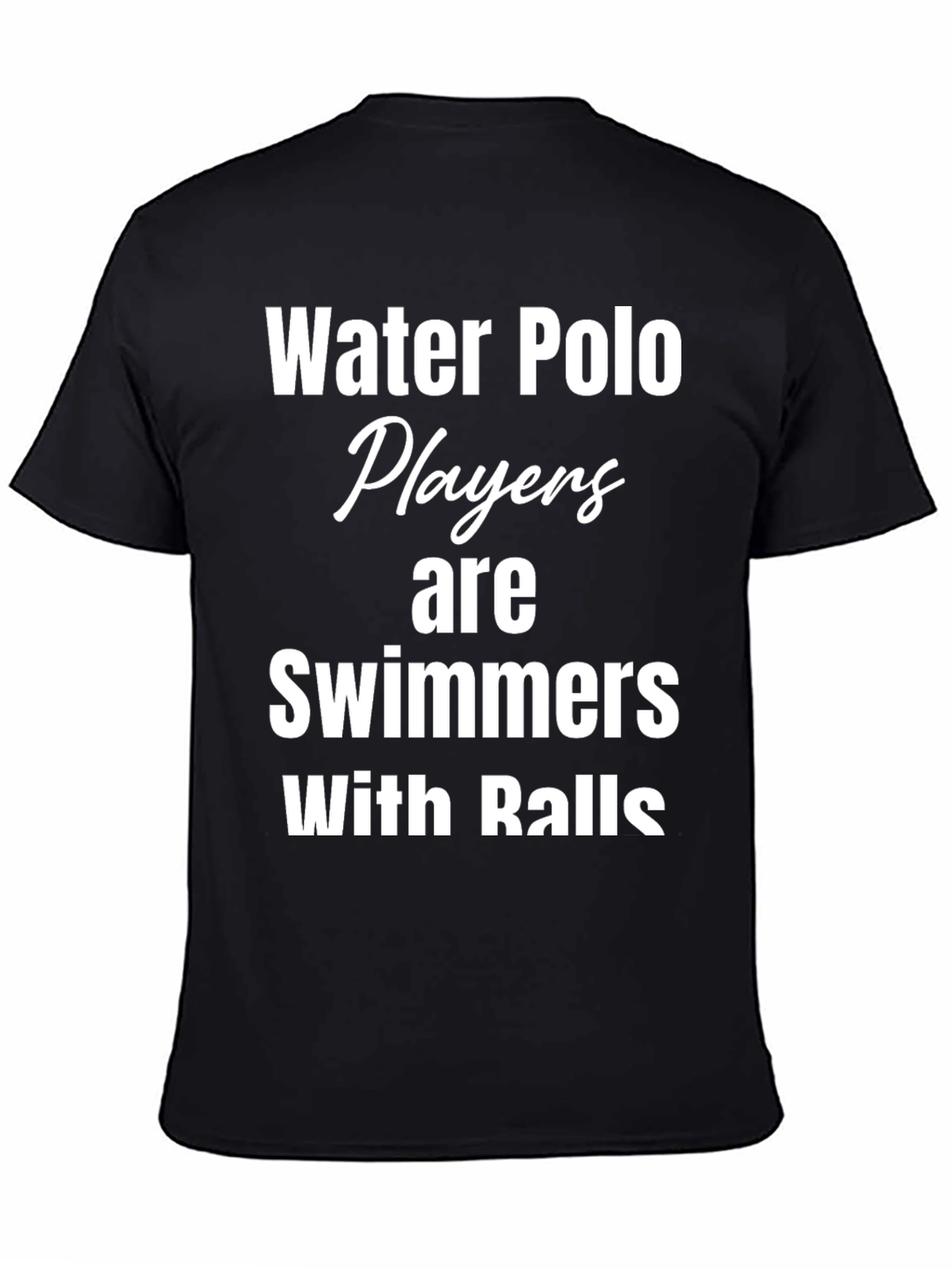 Water Polo Players Graphic T-Shirt
