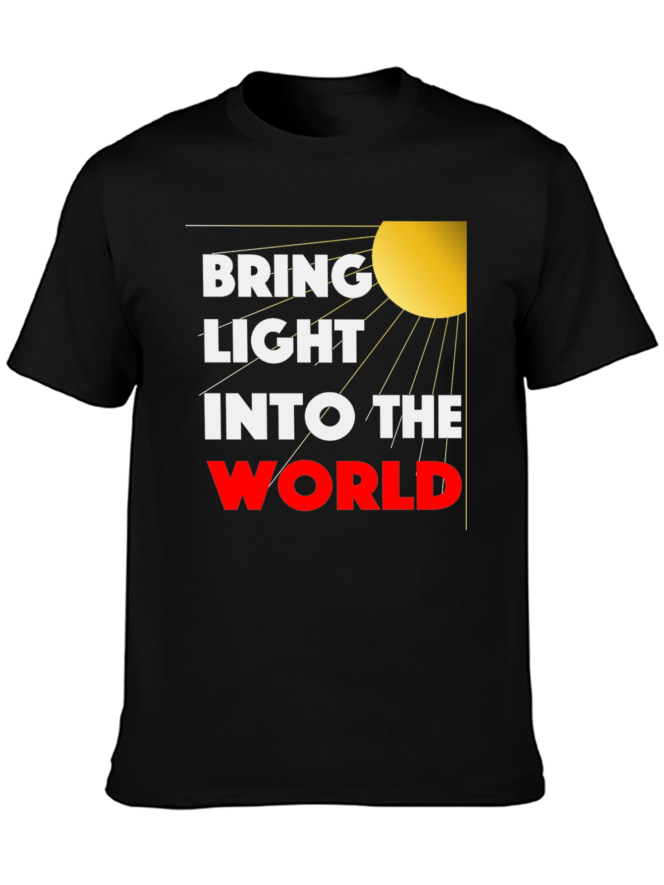 Bring Light Into the World Graphic T-Shirt