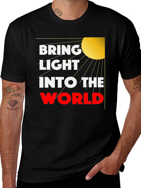 Bring Light Into the World Graphic T-Shirt