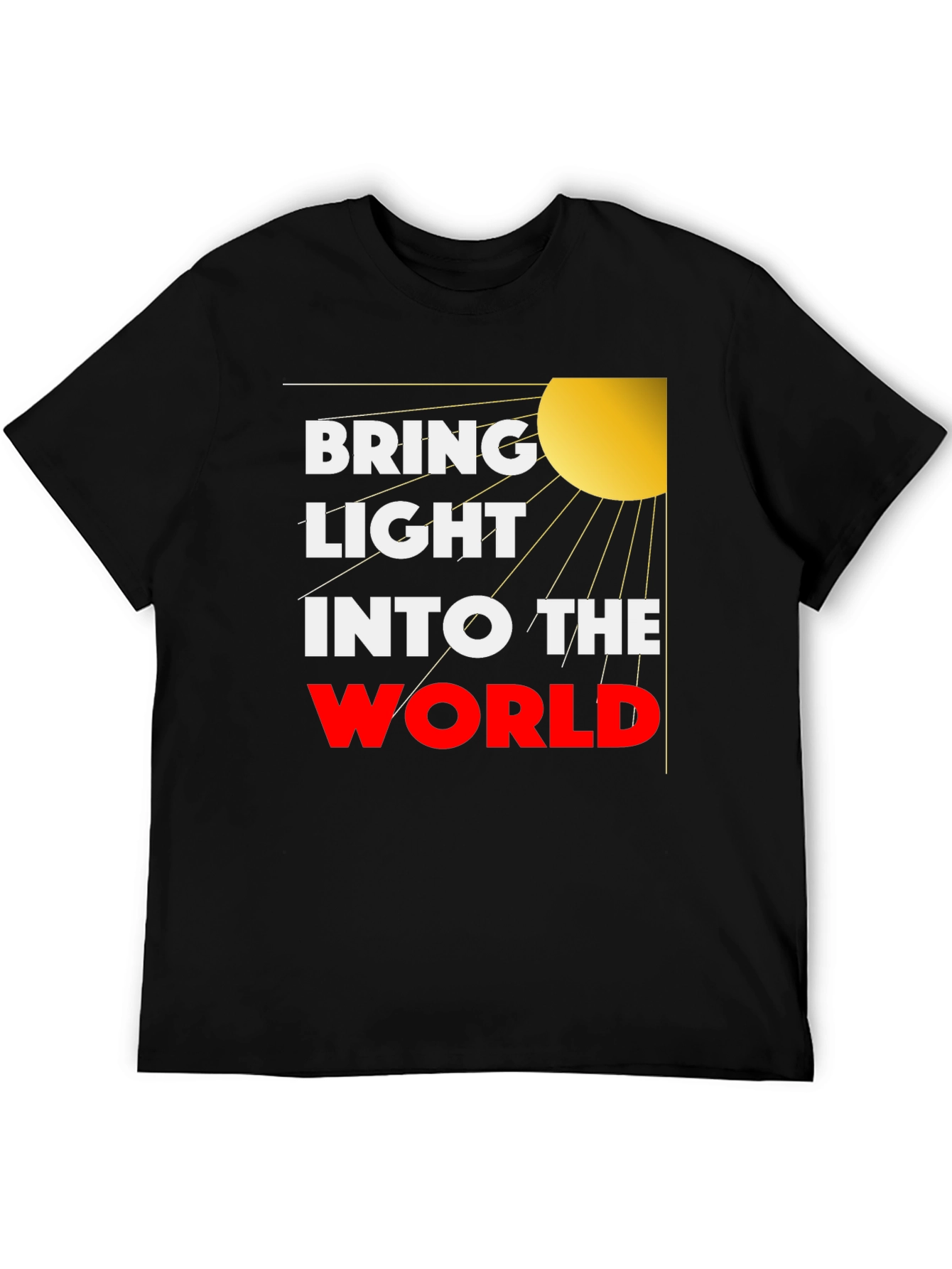 Bring Light Into the World Graphic T-Shirt