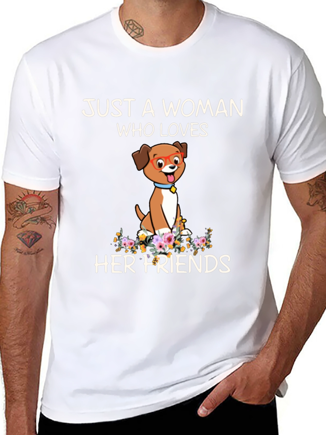 Womans Dog Lover T-Shirt