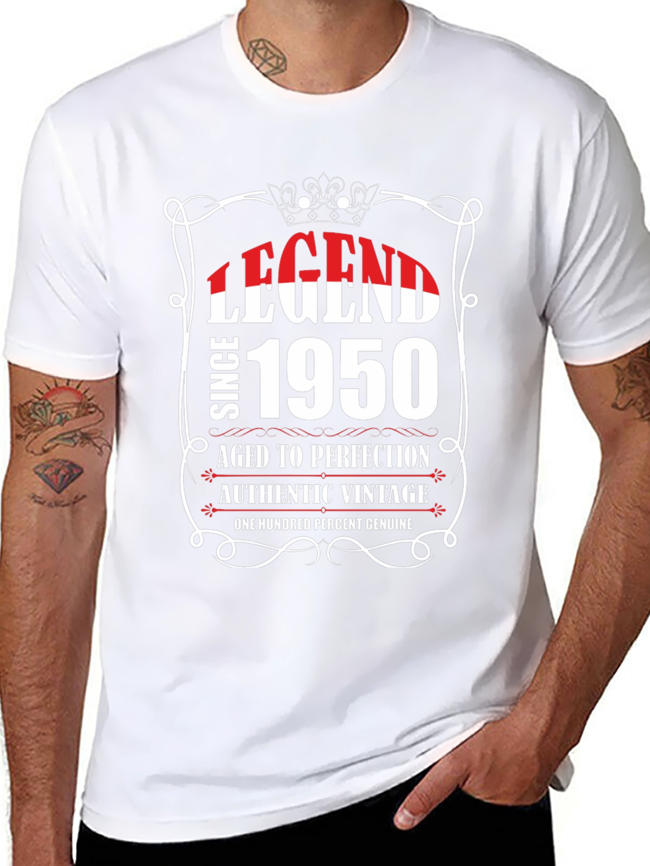 Legend Since 1950 Graphic Tee - Aged to Perfection