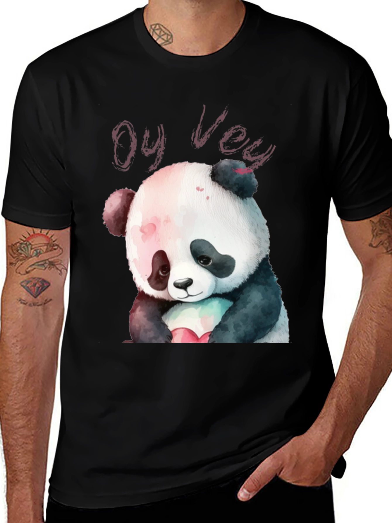 Oy Vey Panda Graphic Tee