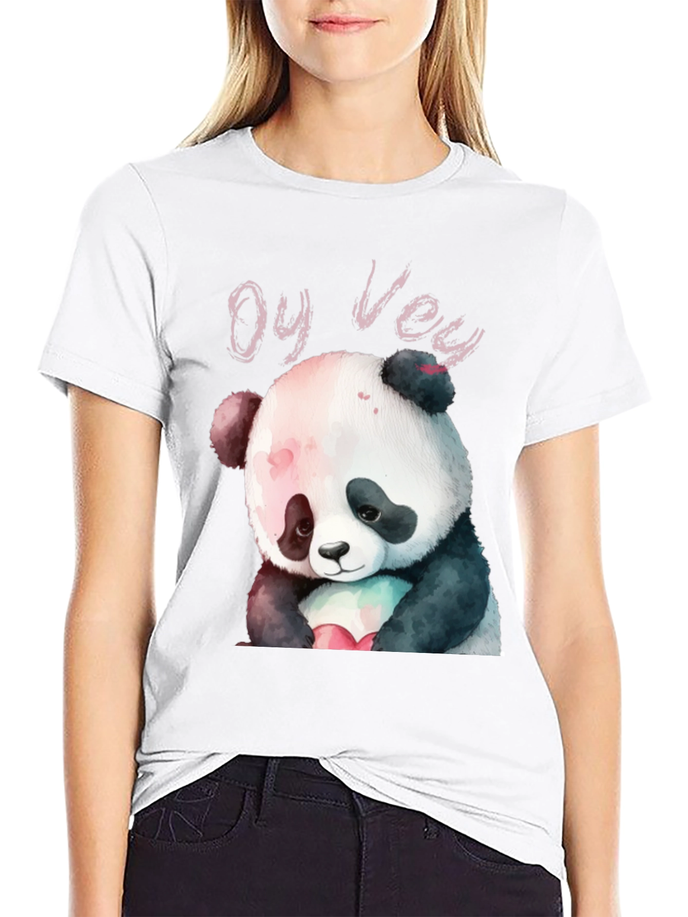 Oy Vey Panda Graphic Tee
