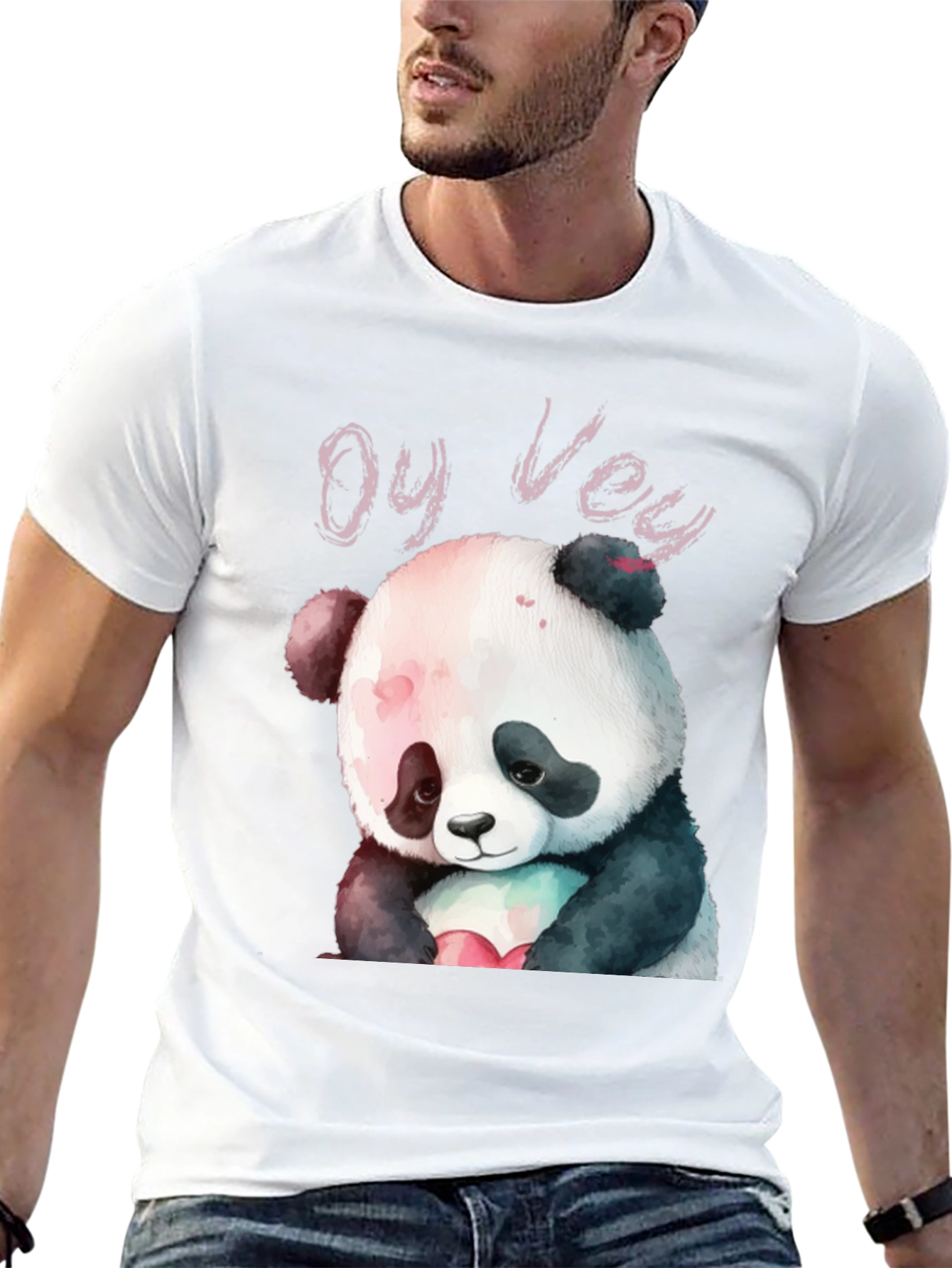 Oy Vey Panda Graphic Tee