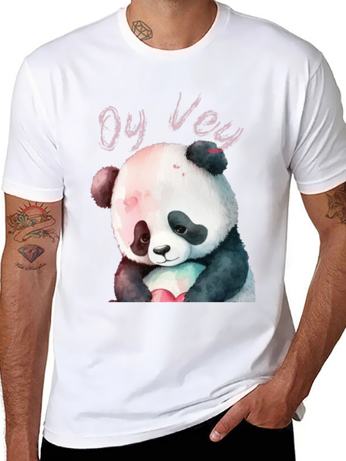 Oy Vey Panda Graphic Tee