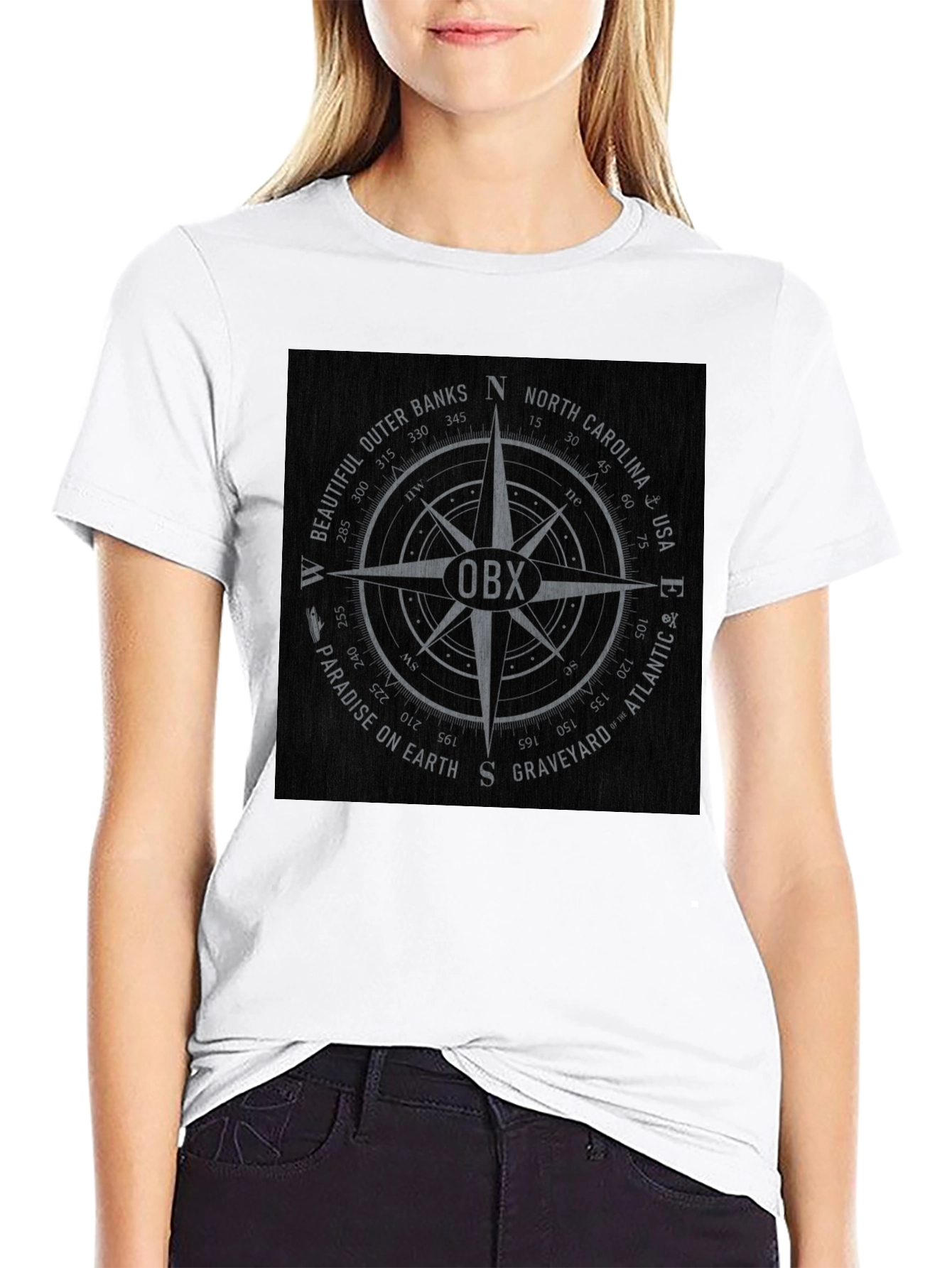 OBX North Carolina Compass T-Shirt