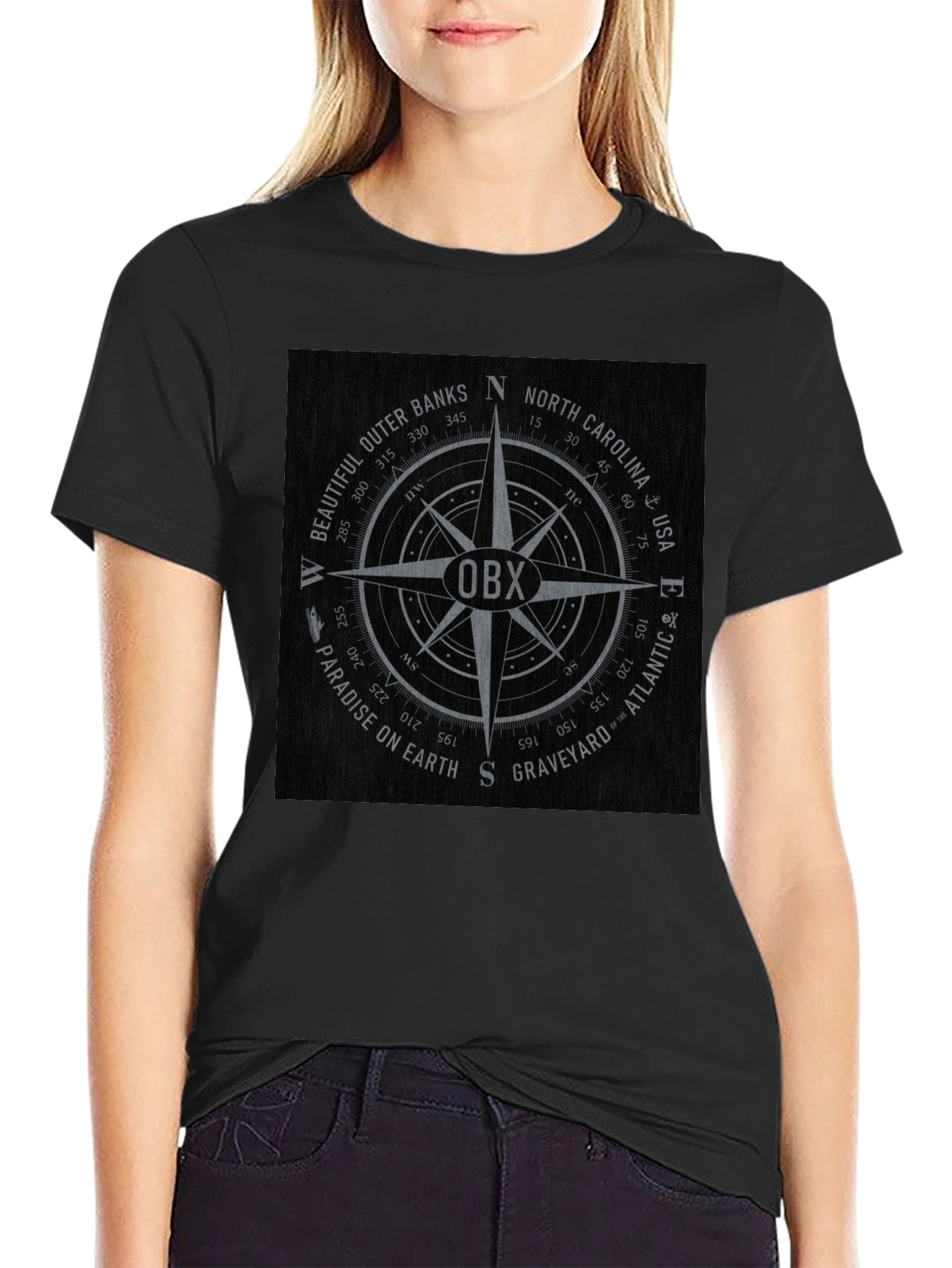 OBX North Carolina Compass T-Shirt