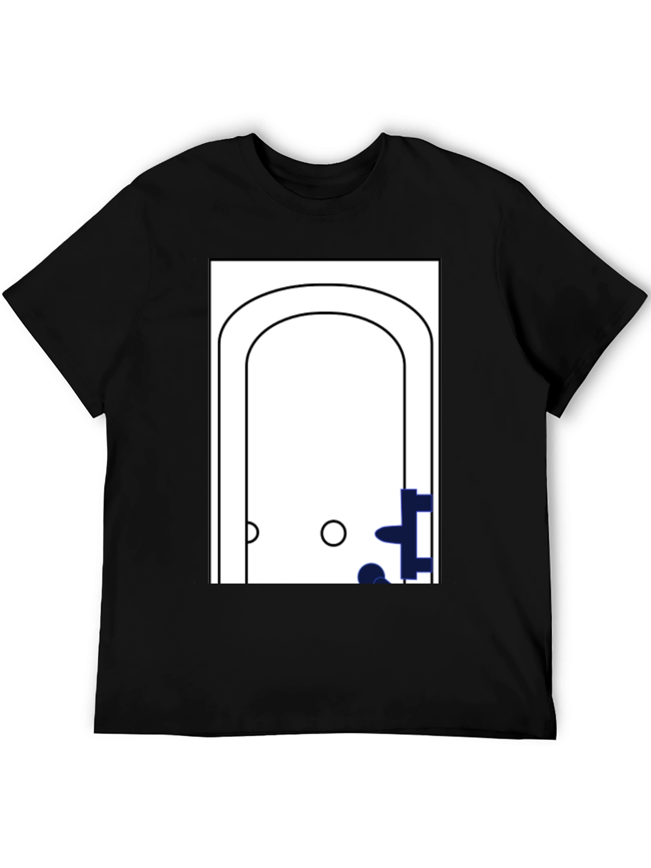 Minimalist Bathtub Graphic T-Shirt