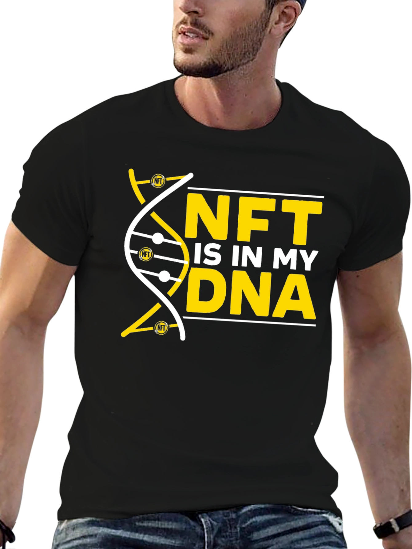 NFT is in my DNA Black T-Shirt