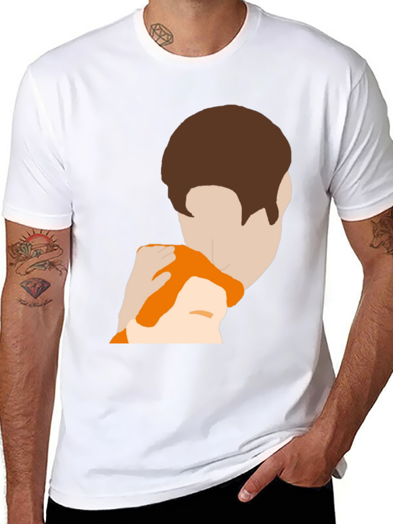 Abstract Graphic T-Shirt