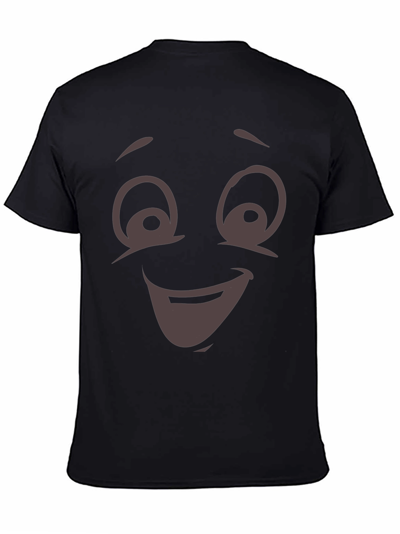 Funny Cartoon Face T-Shirt - Expressive Graphic Tee