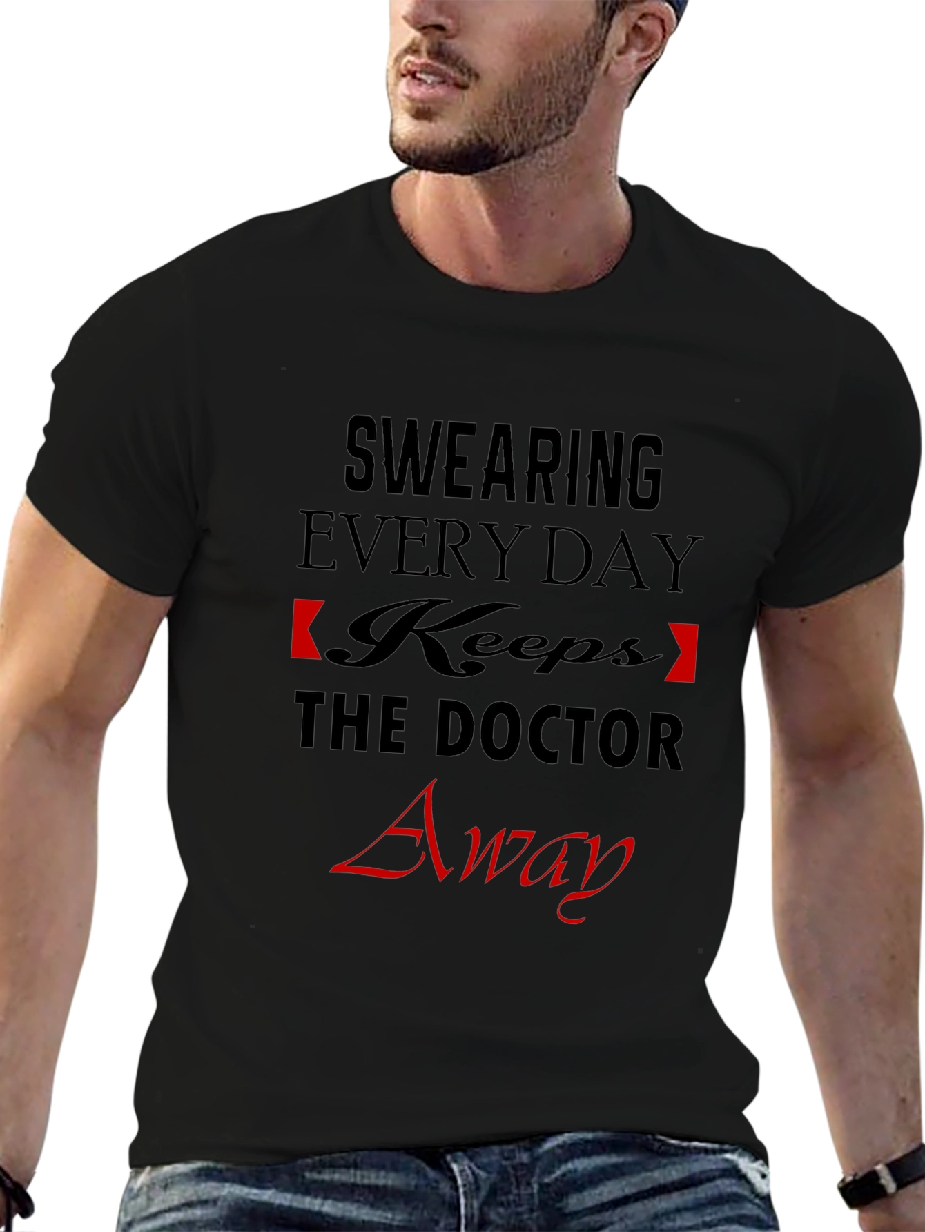 Funny Swearing Doctor Away T-Shirt