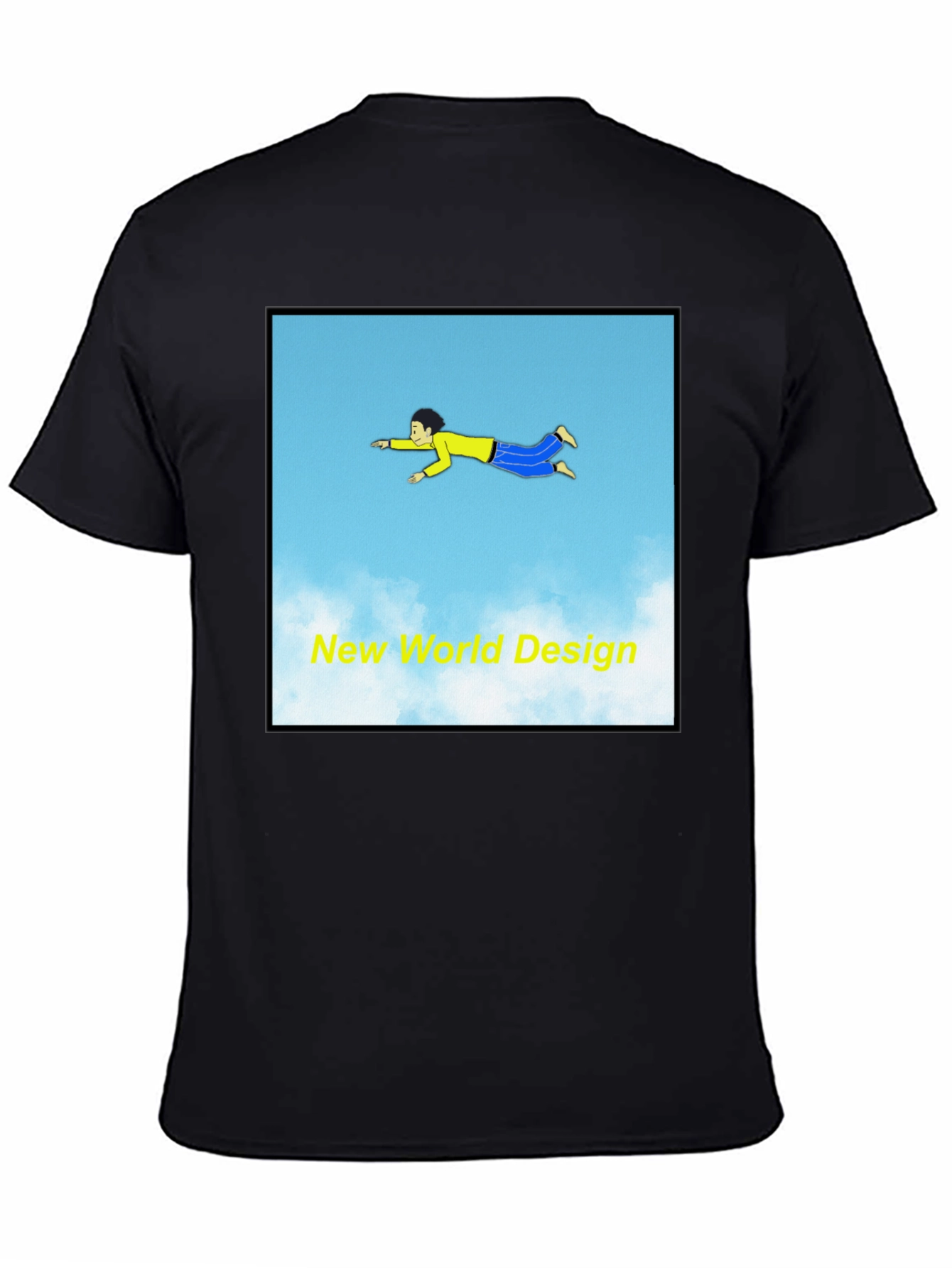 New World Design Graphic T-Shirt