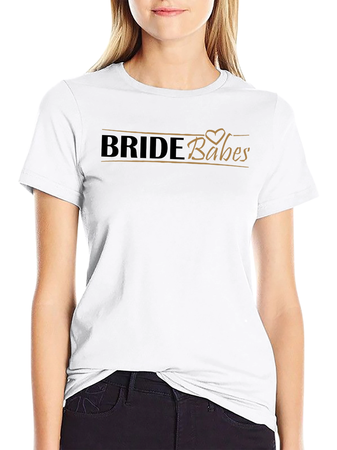 Bride Babes Crew T-Shirt - Wedding Party