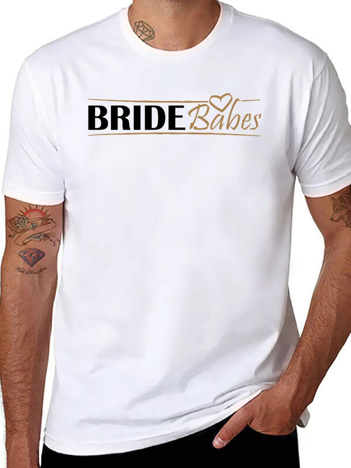 Bride Babes Crew T-Shirt - Wedding Party