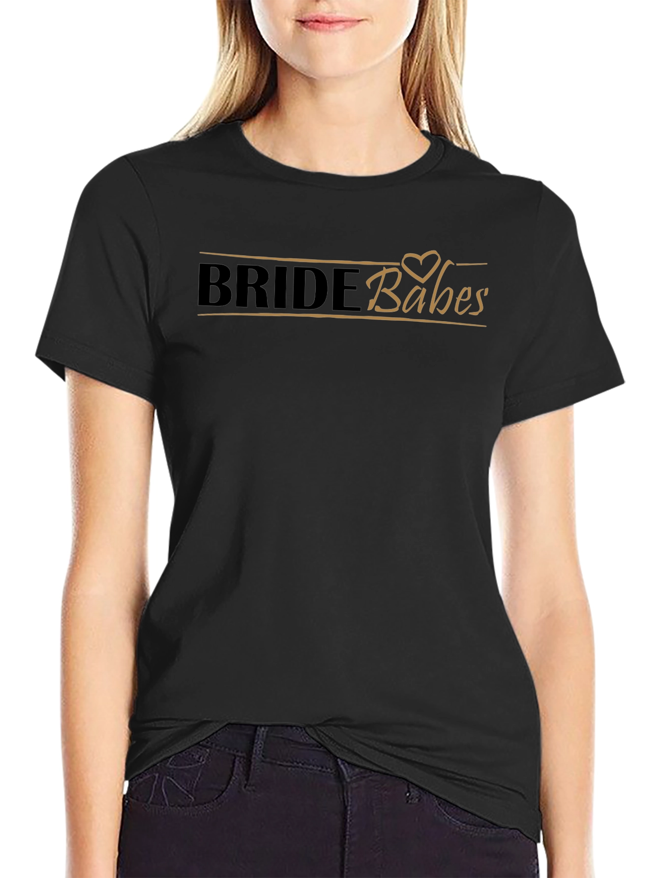 Bride Babes Crew T-Shirt - Wedding Party