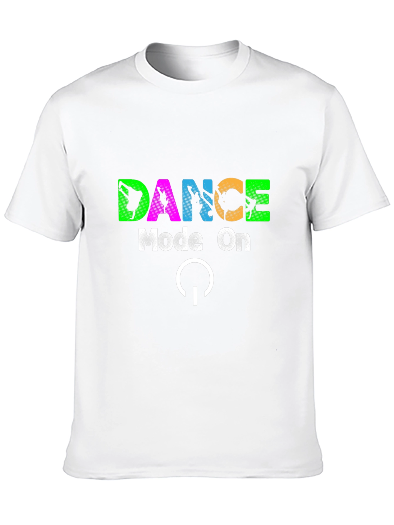 Dance Mode On T-Shirt - Black
