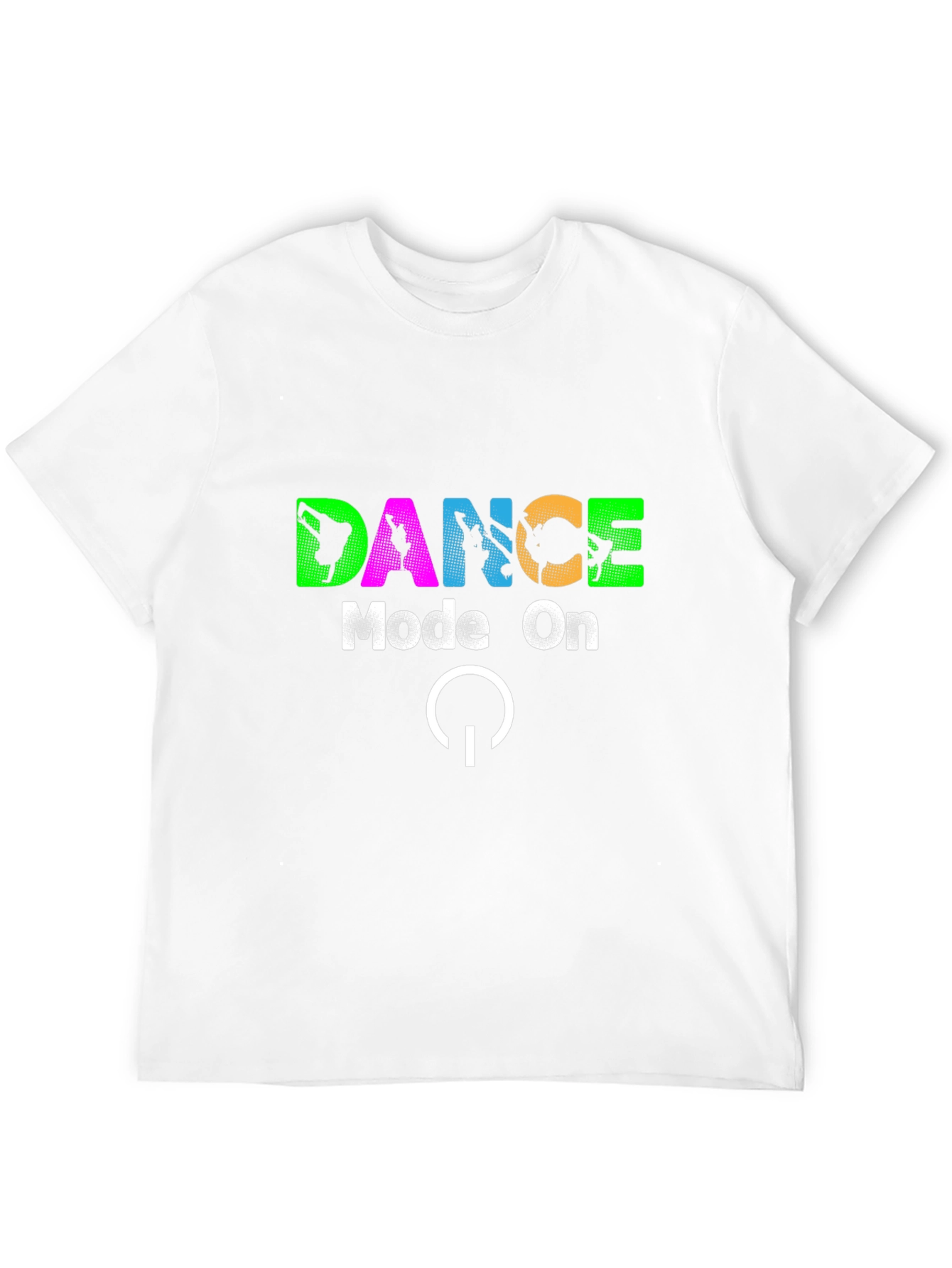 Dance Mode On T-Shirt - Black