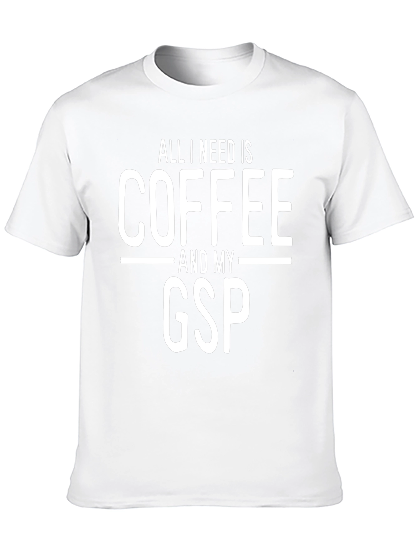 Coffee & GSP Dog Lover T-Shirt