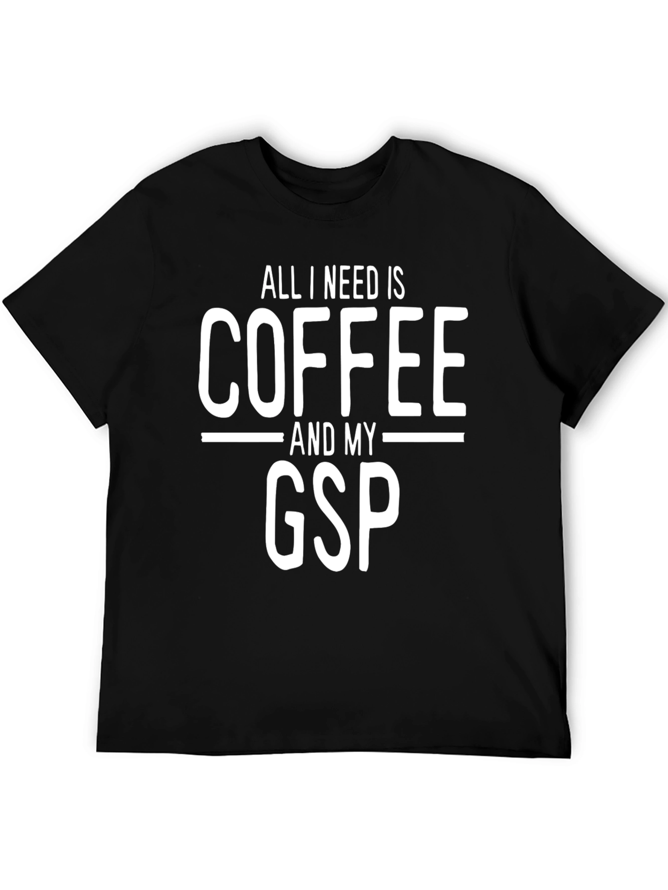 Coffee & GSP Dog Lover T-Shirt