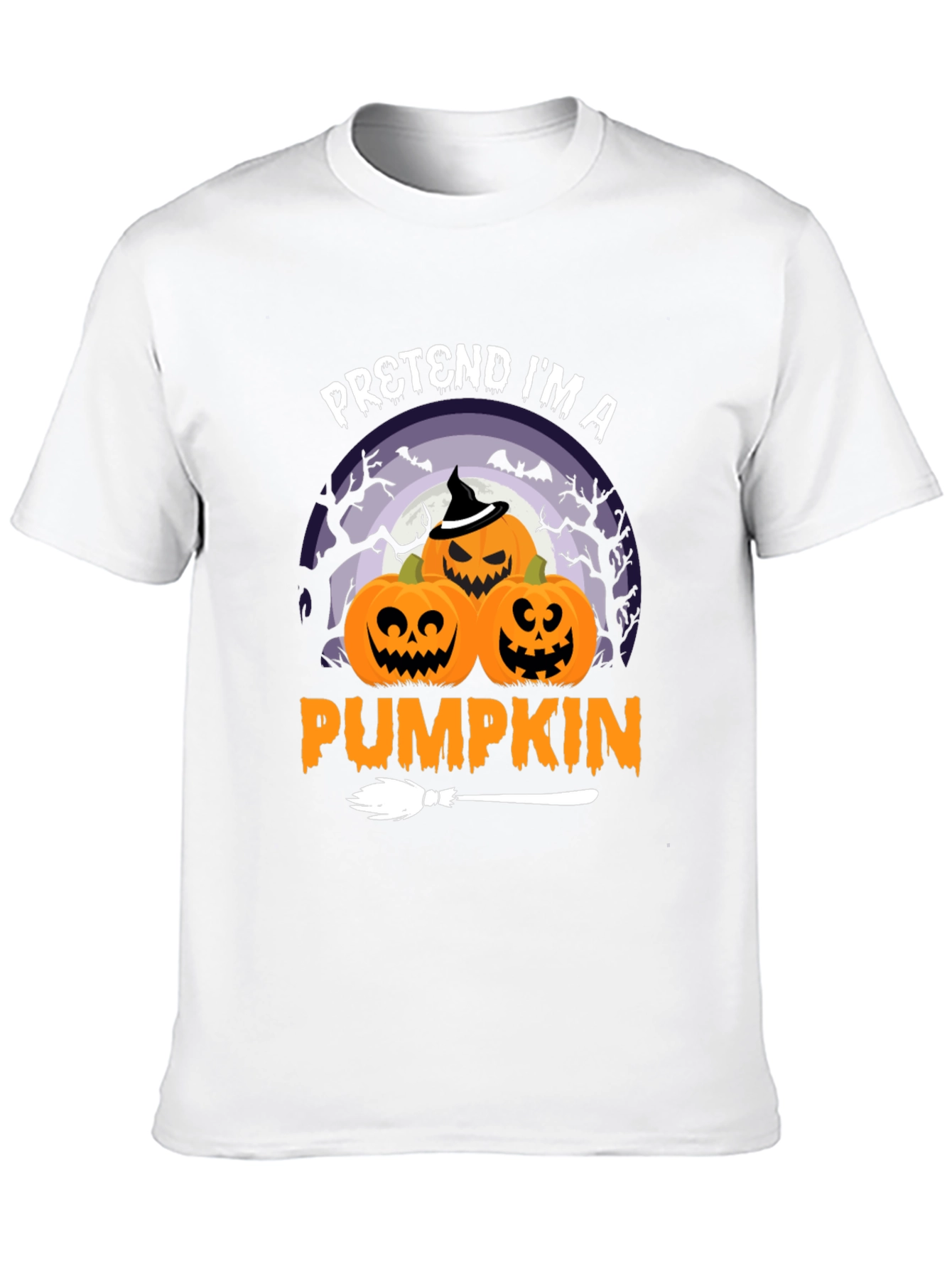 Halloween Pumpkin Graphic T-Shirt