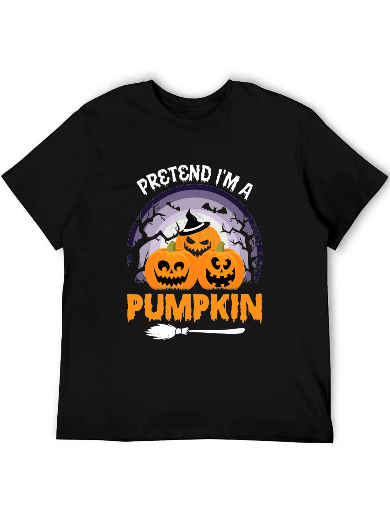 Halloween Pumpkin Graphic T-Shirt