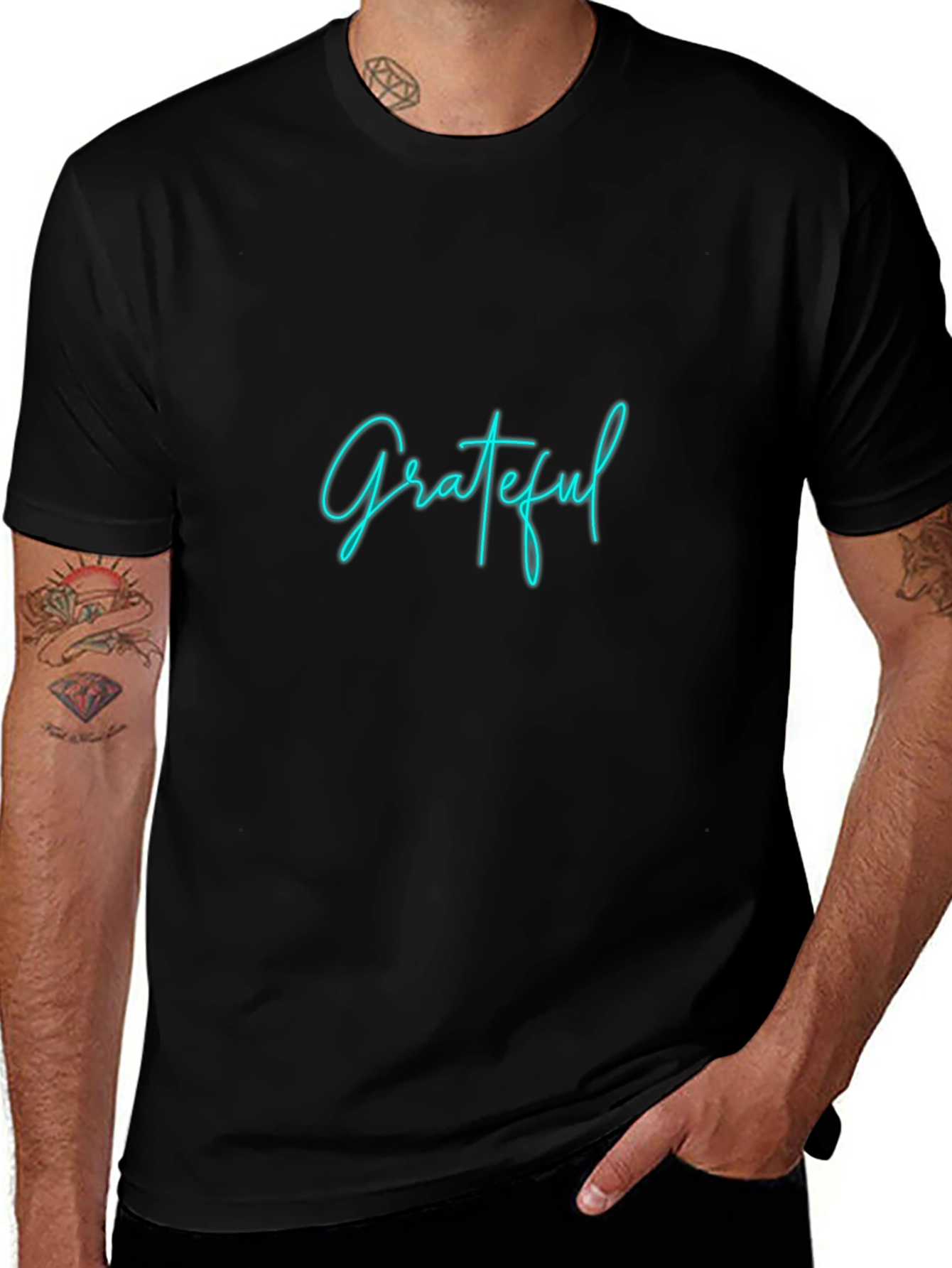 Grateful Graphic Tee - Stylish & Comfortable