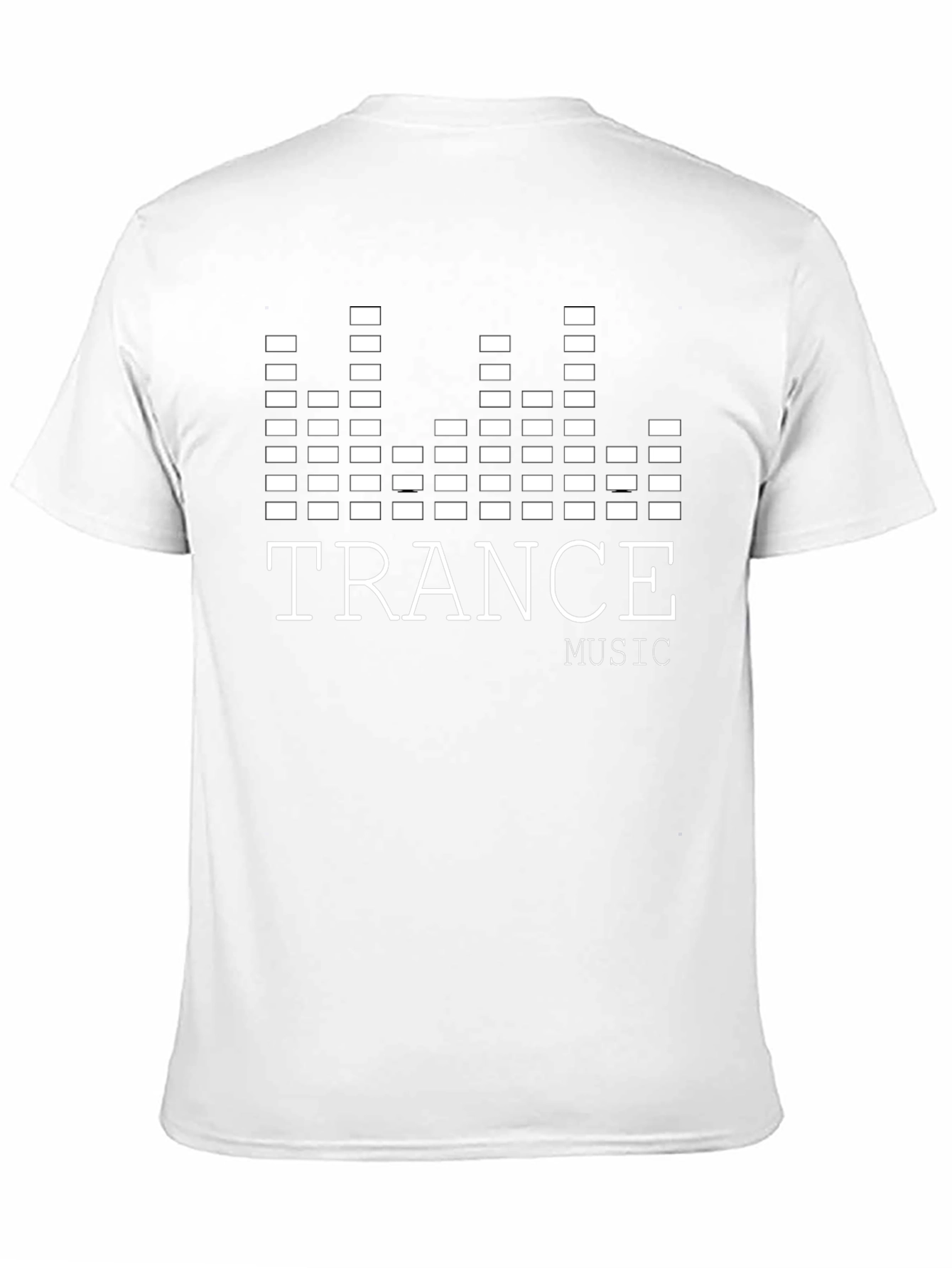 Trance Music Graphic Tee - Stylish Black Cotton T-Shirt