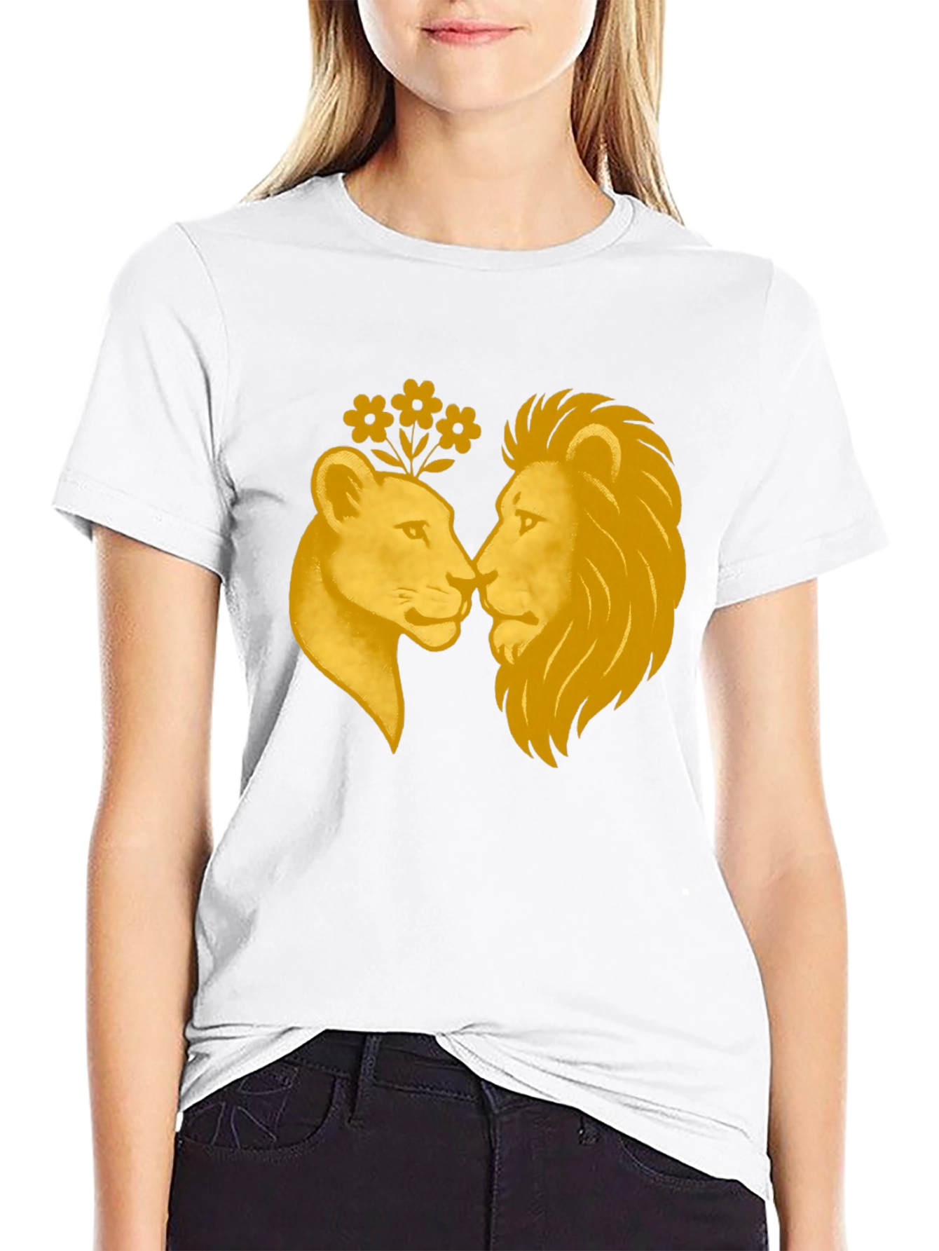 Lion Love Graphic Tee