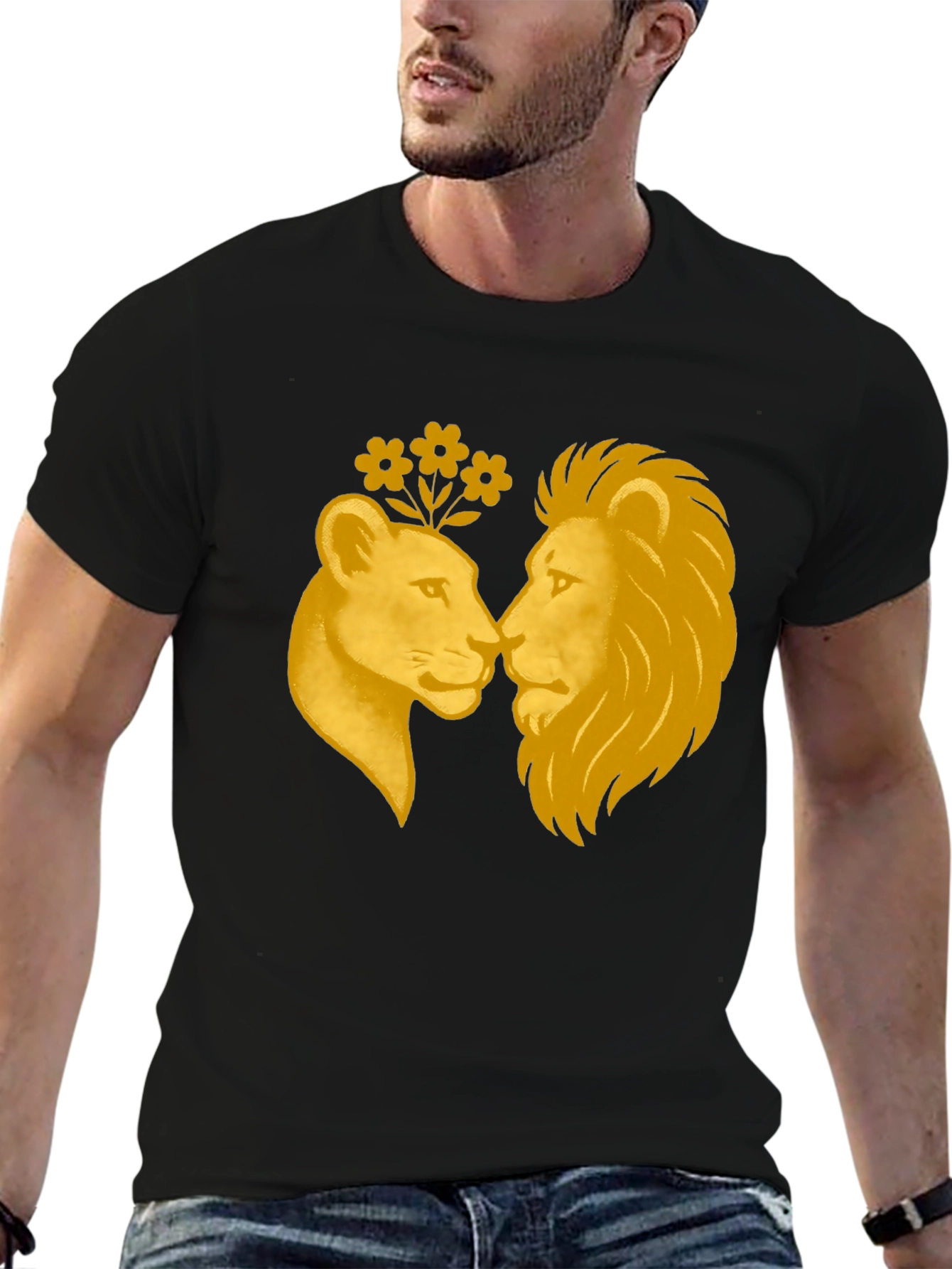 Lion Love Graphic Tee