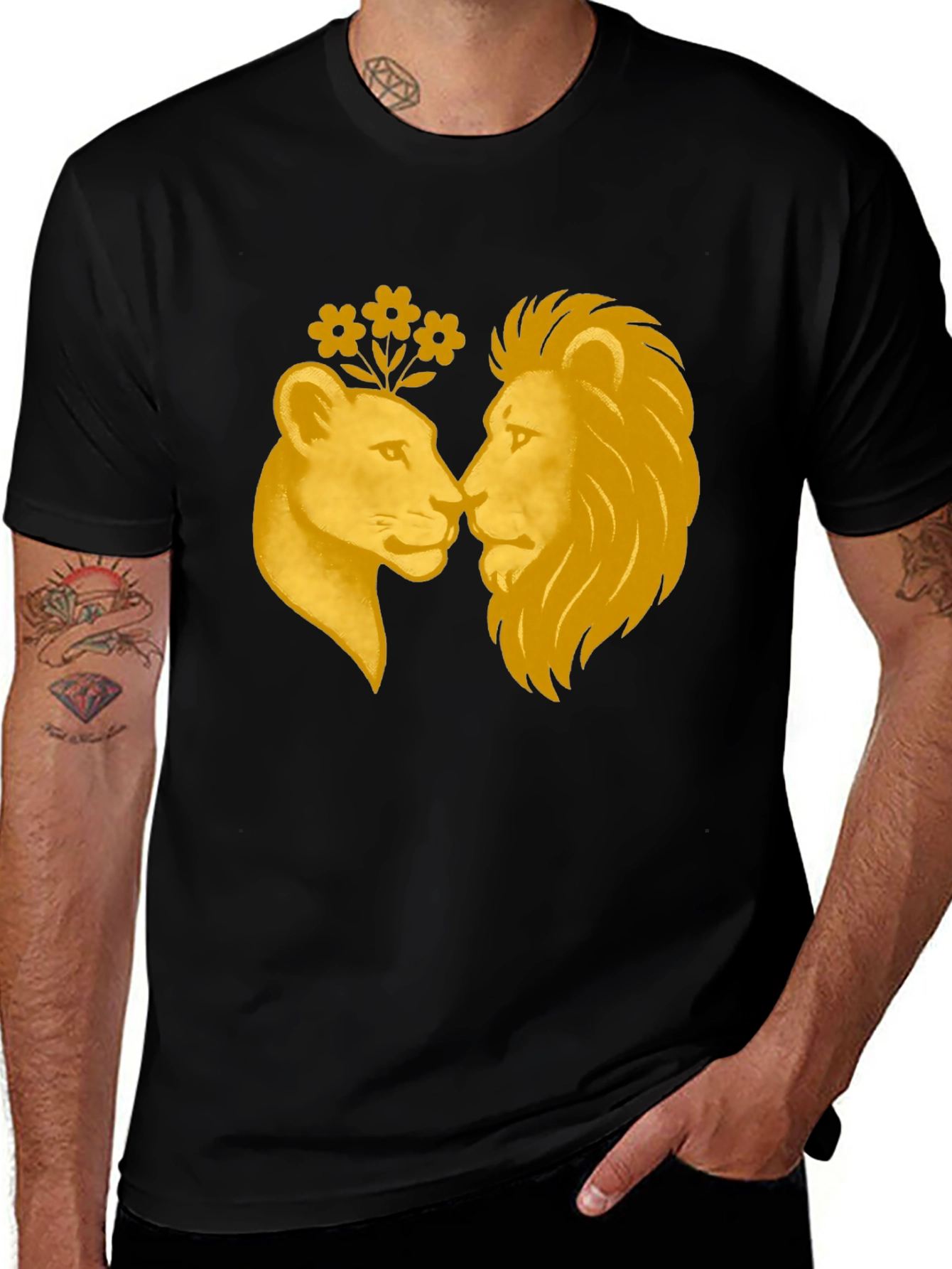 Lion Love Graphic Tee